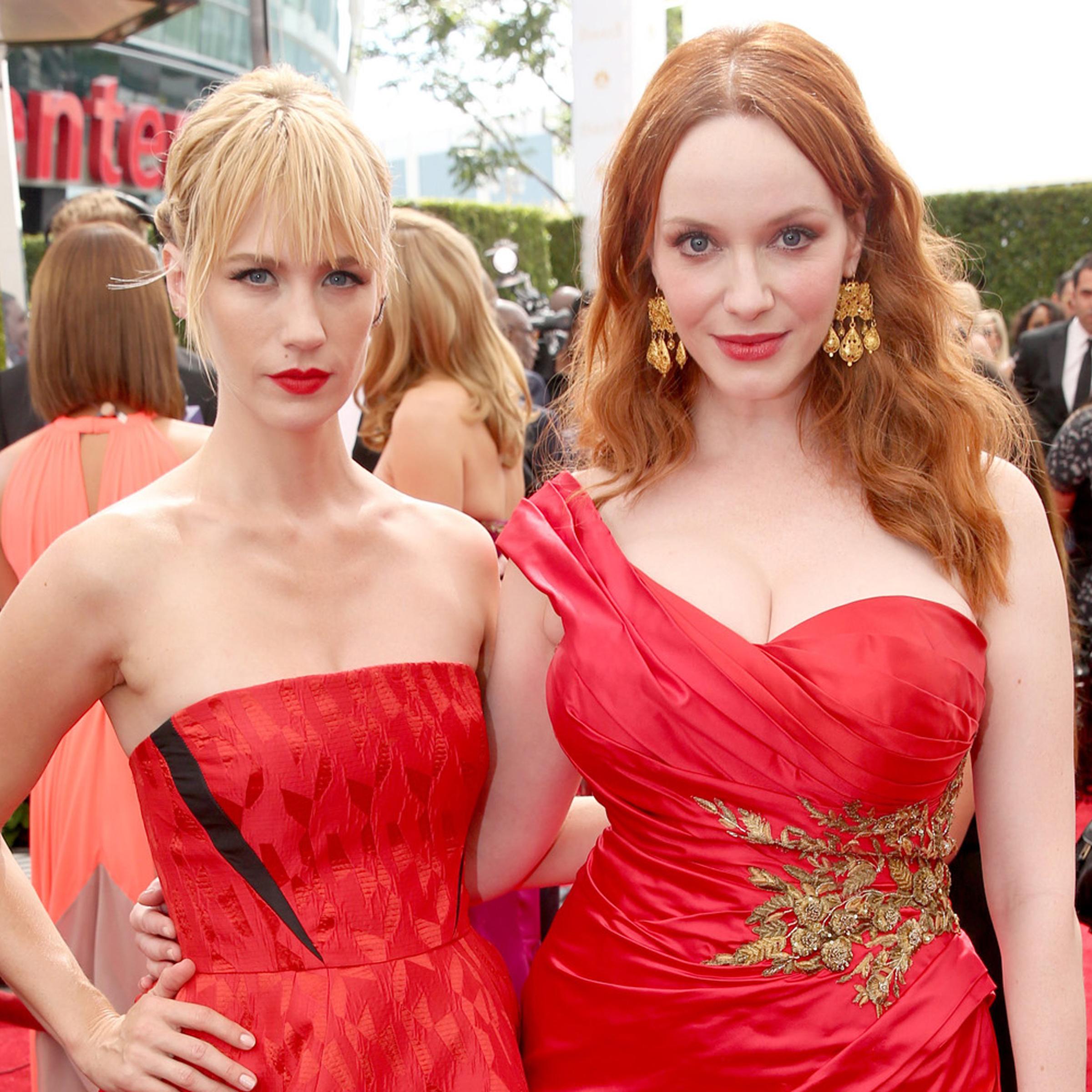 January Jones, Christina Hendricks