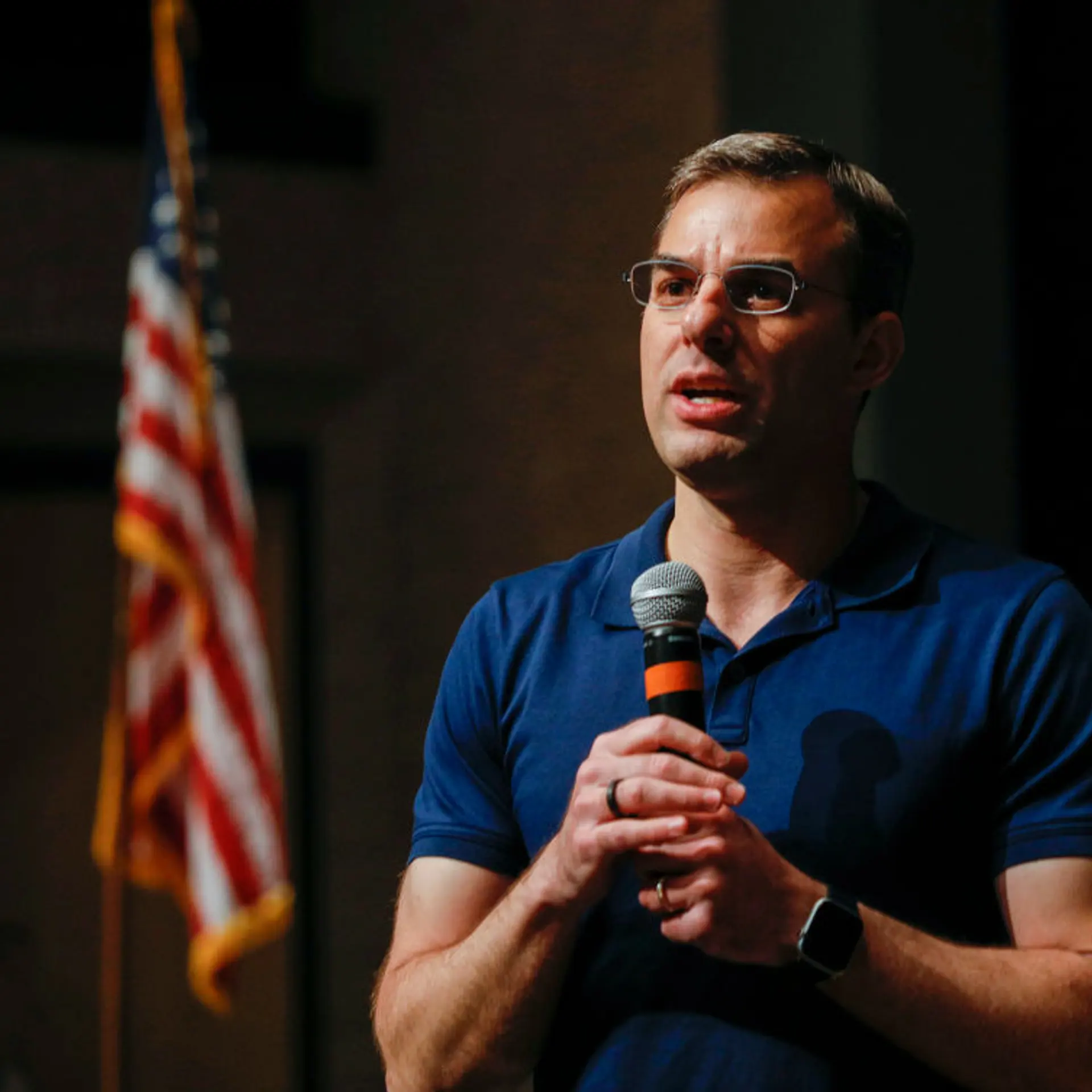 U.S. Rep. Justin Amash (R-MI) Holds Town Hall In Grand Rapids, Michigan