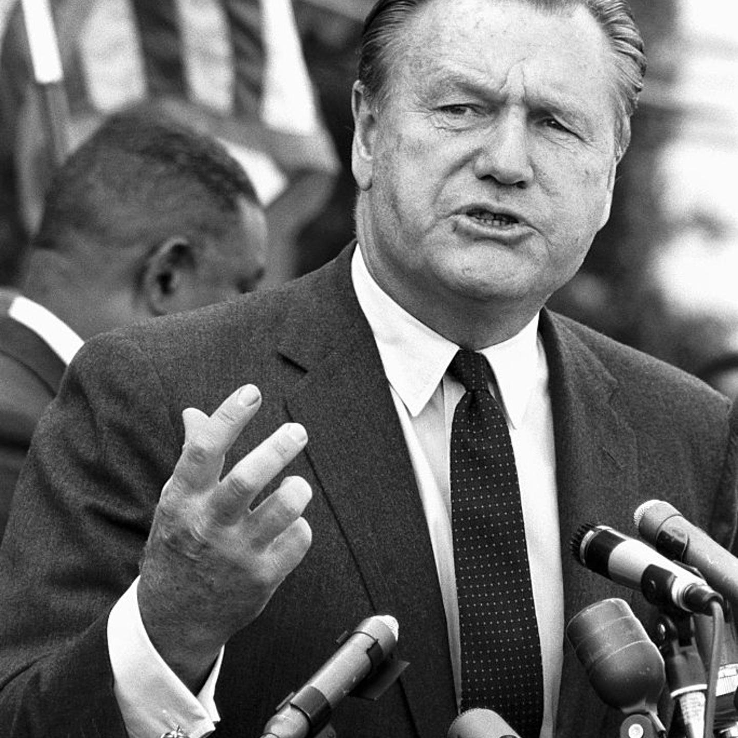 Nelson Rockefeller Speaks to Civil Rights Supporters