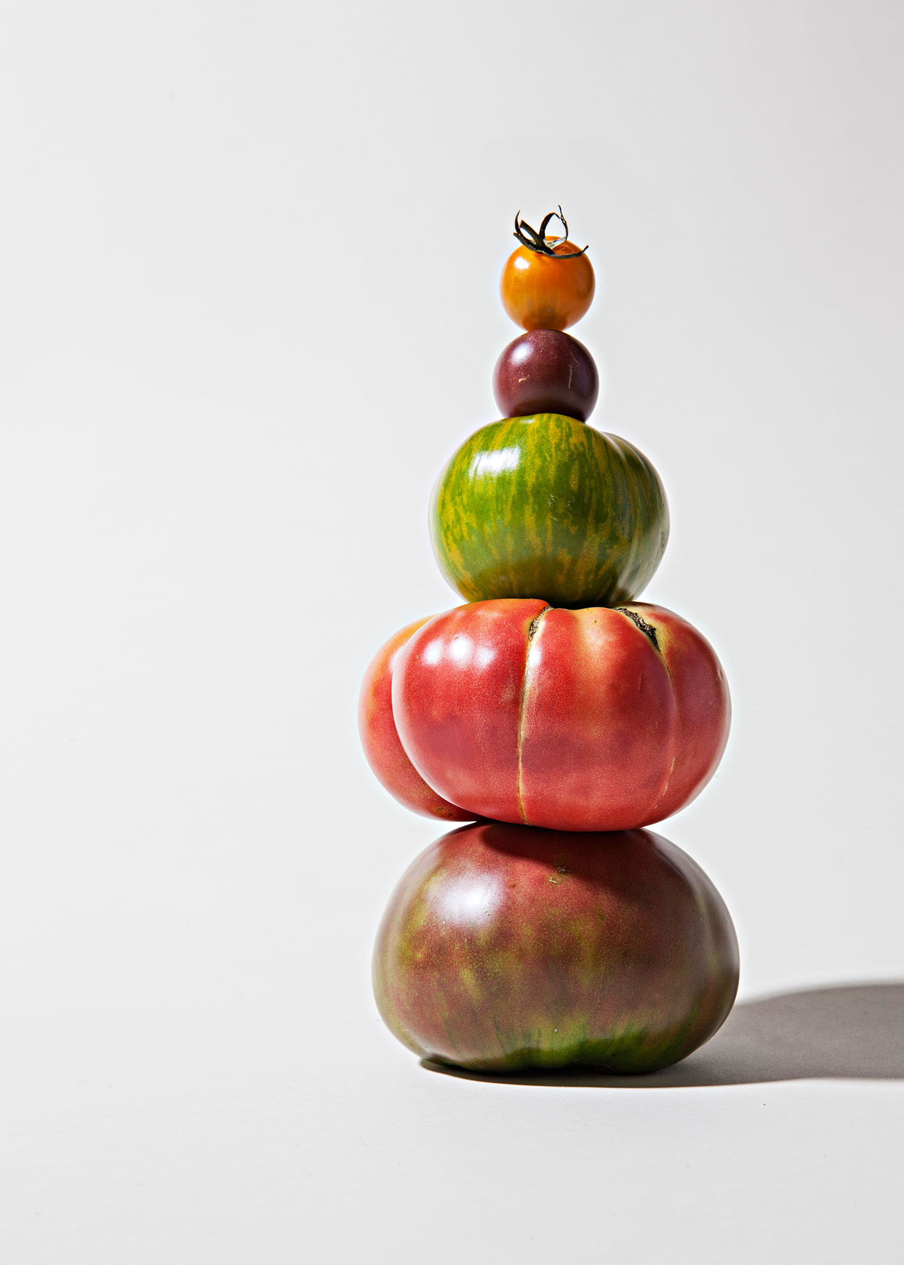 August is the month for Heirloom tomatoes