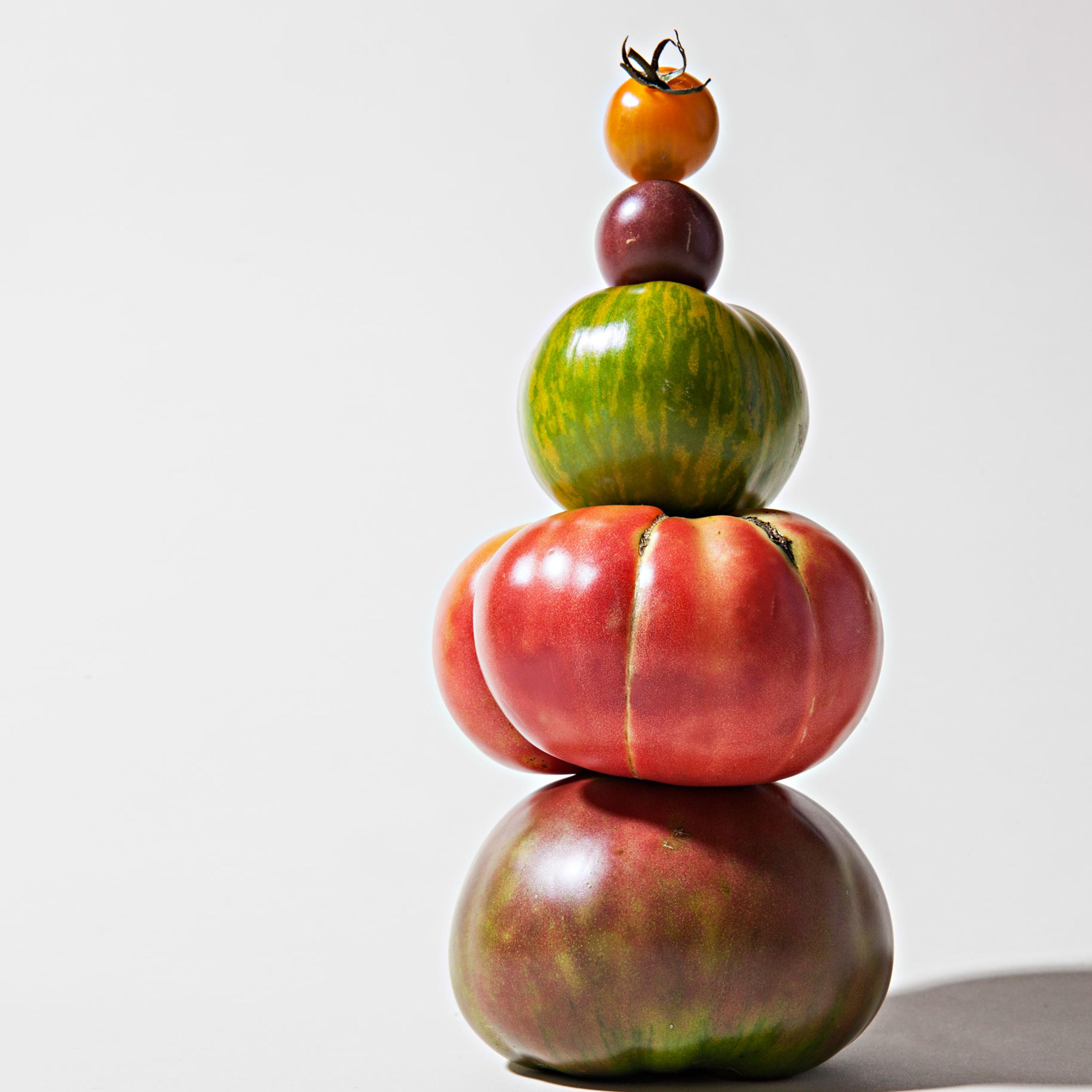 August is the month for Heirloom tomatoes