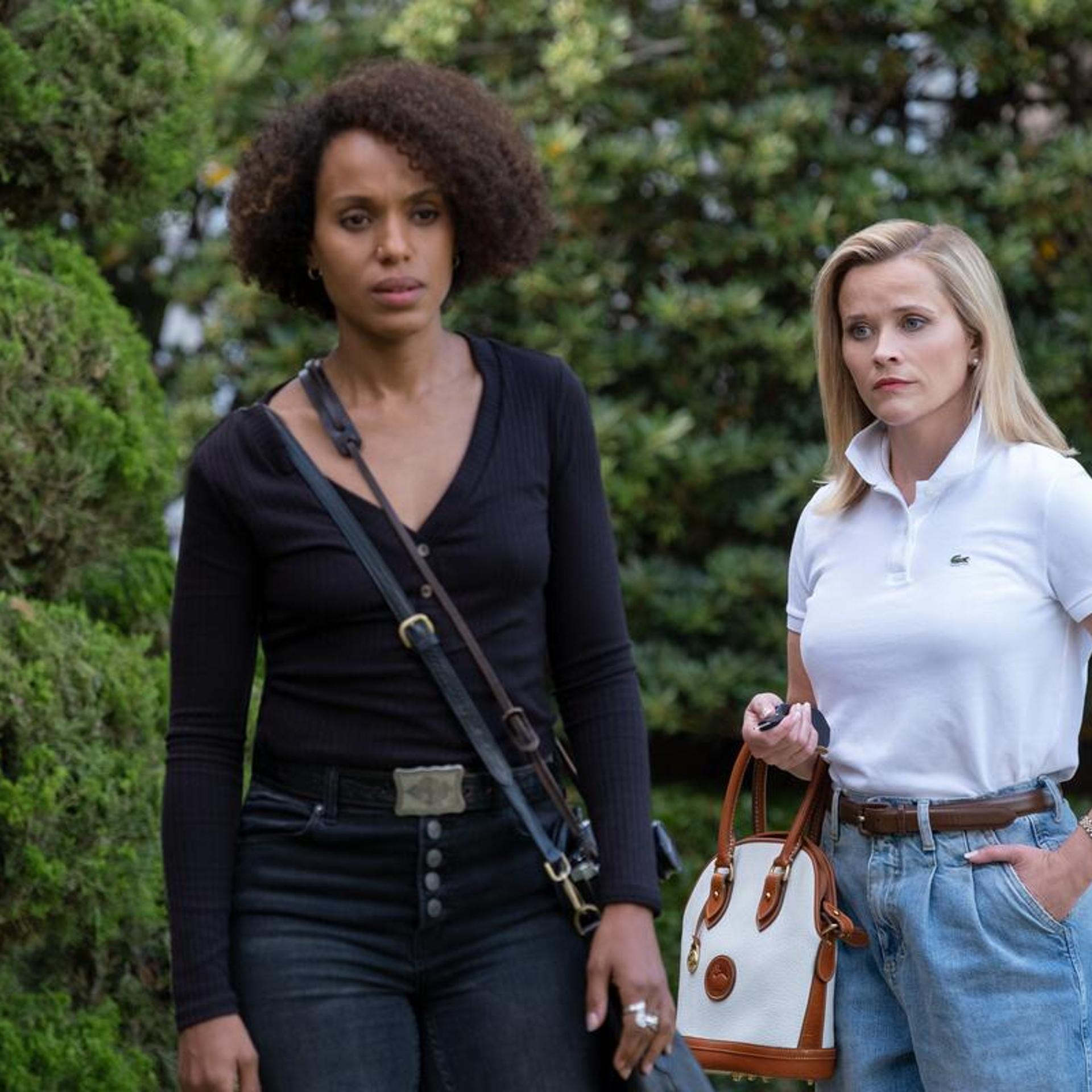 Kerry Washington and Reese Witherspoon in 'Little Fires Everywhere.'