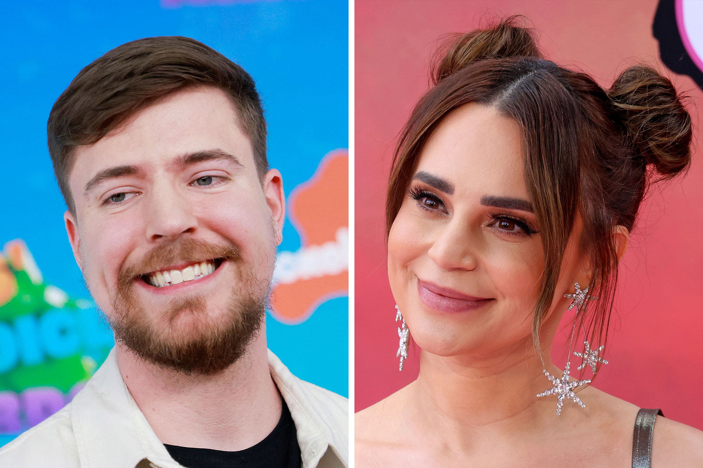 MrBeast; Rosanna Pansino