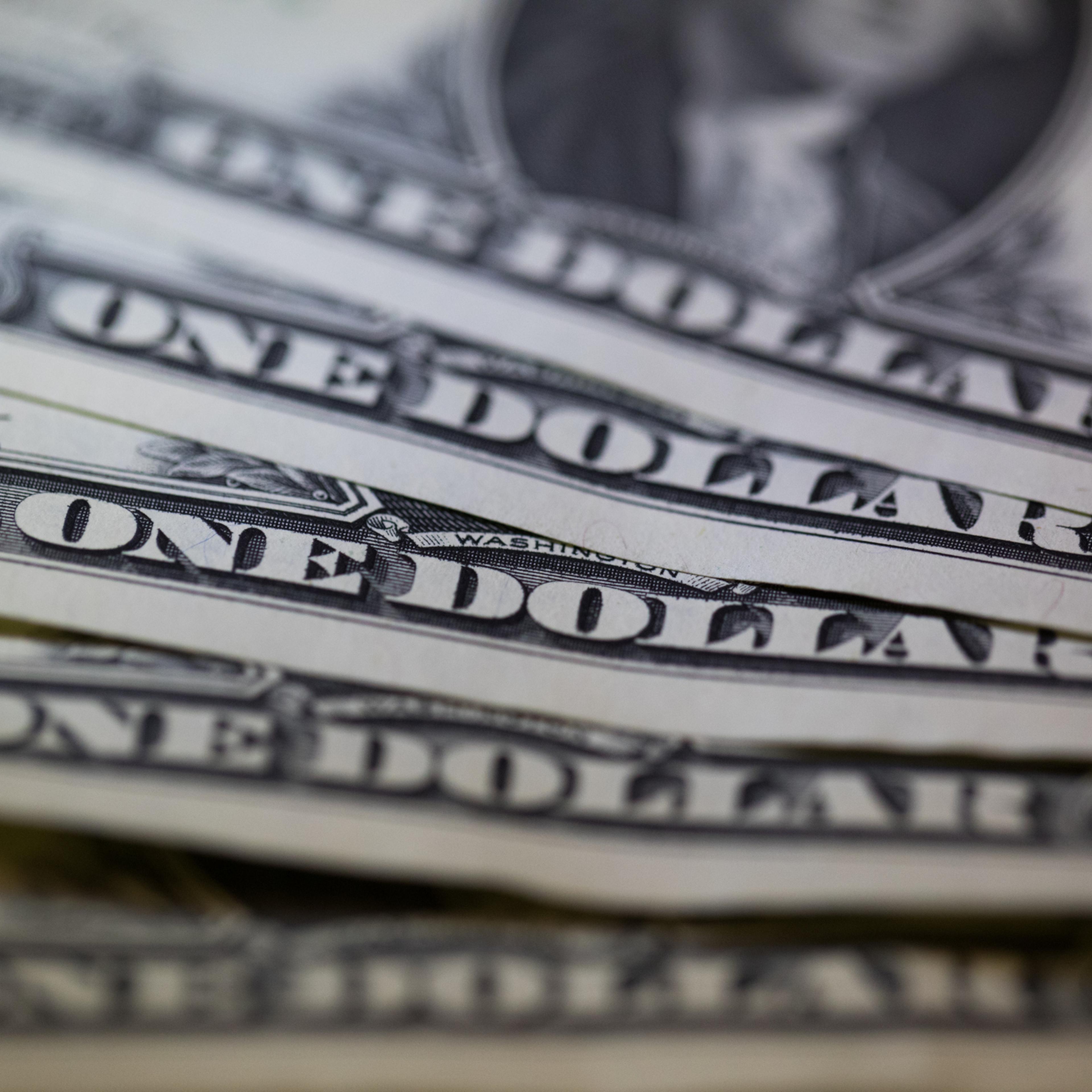 American U.S. One Dollar Bills