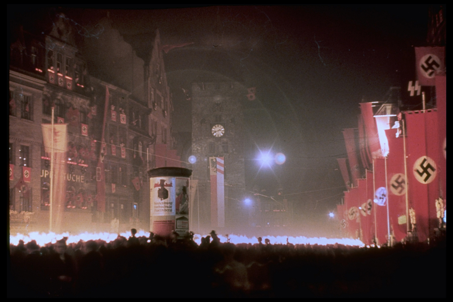 Adolf Hitler Among the Crowds: Color Photos of the Fuhrer's Fans