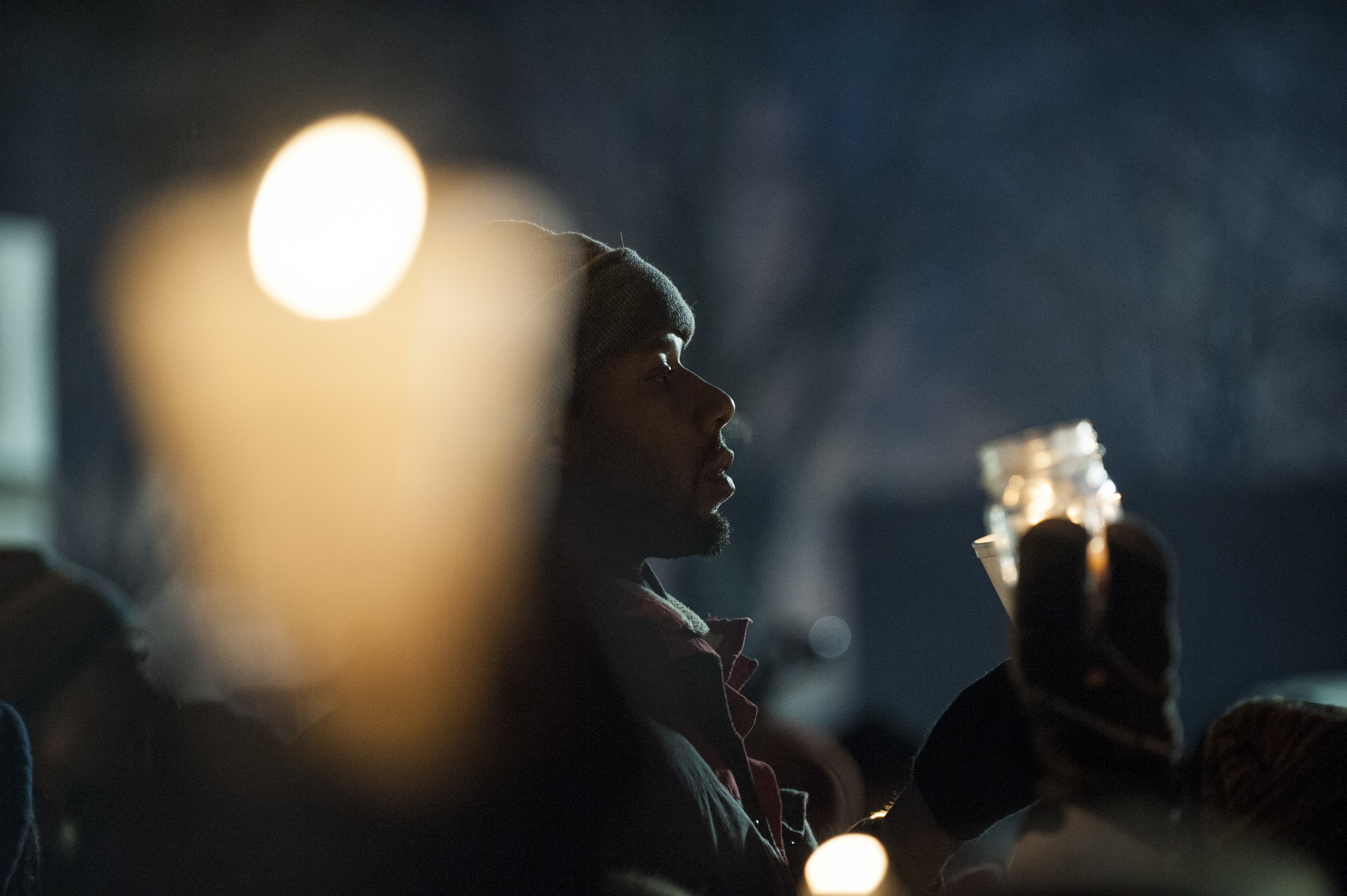 Black Lives Matter Activists Group Continues To Protest Police Shooting Of Jamar Clark