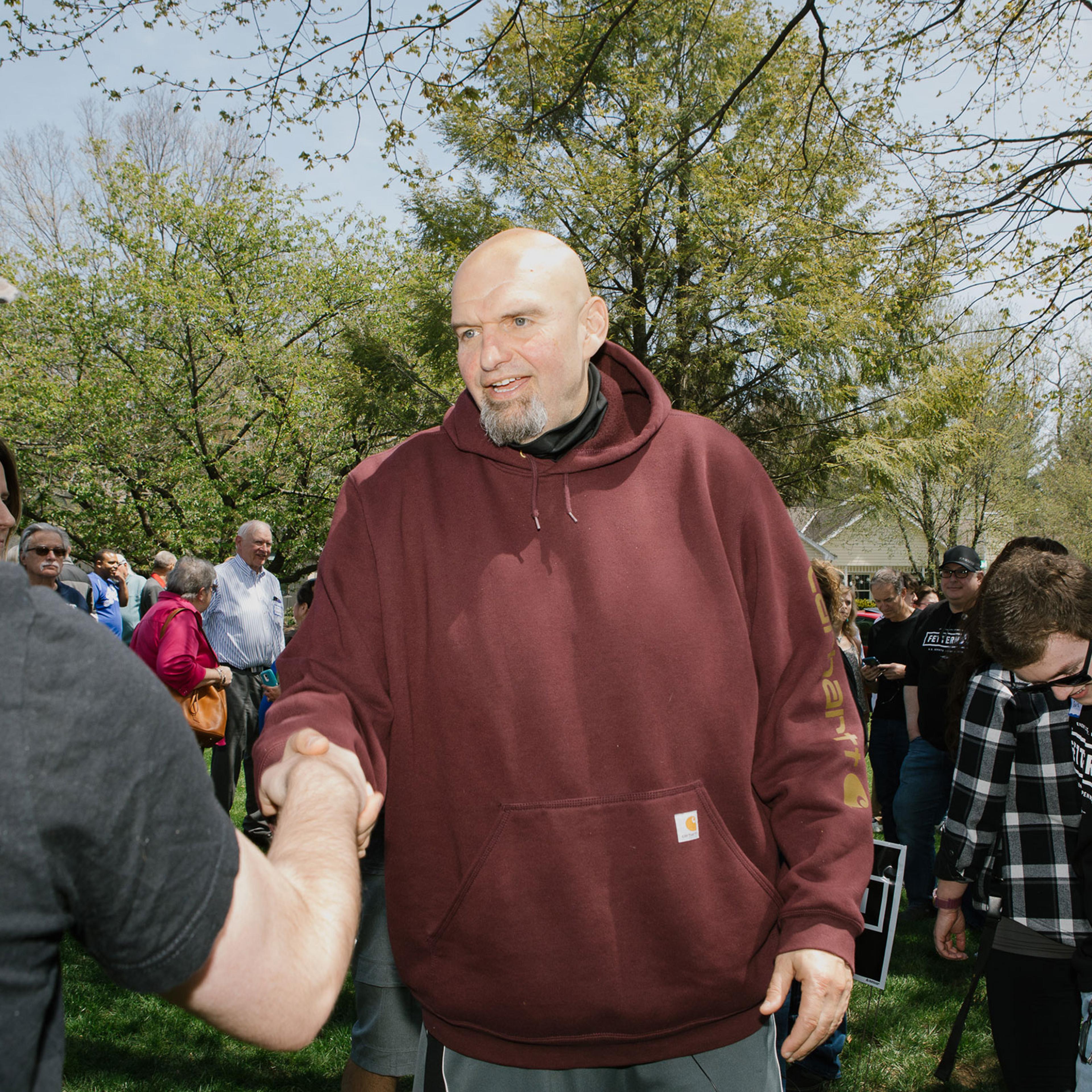 Lieutenant Governor & Democratic Senate Candidate John Fetterman Holds Campaign Event