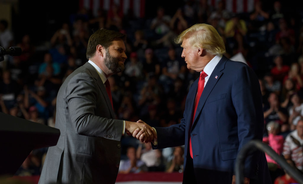 Donald Trump Holds Rally With Ohio Candidates In Youngstown