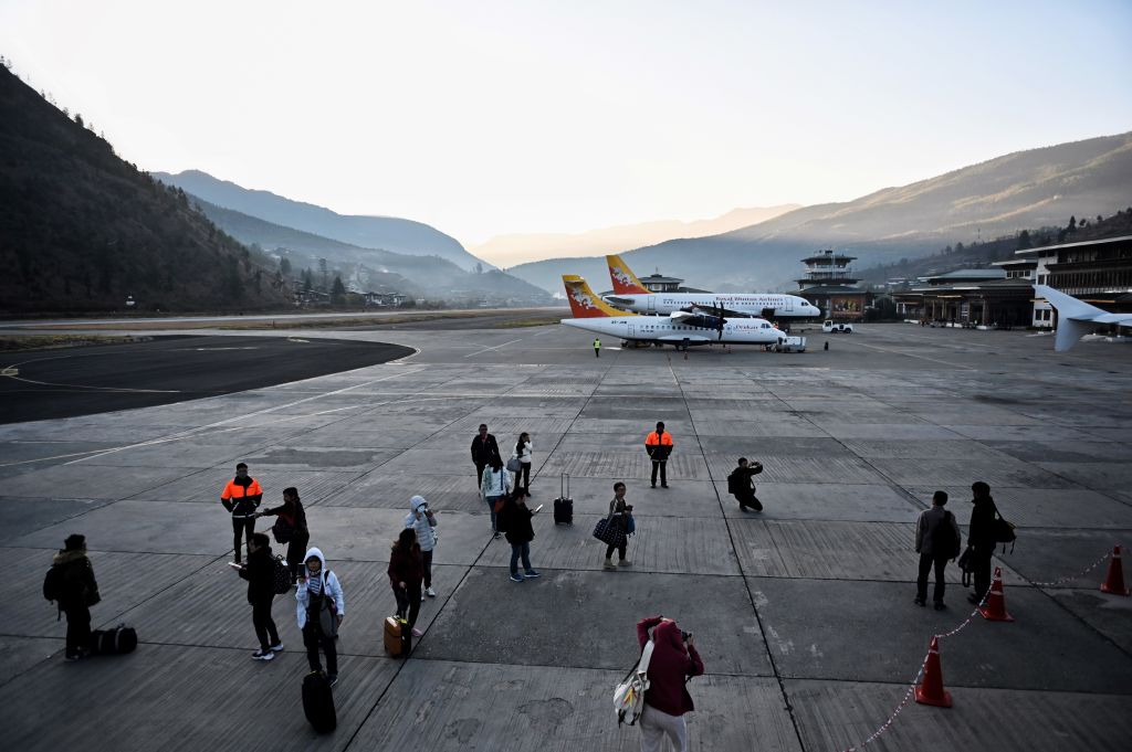 BHUTAN-ECONOMY-TRANSPORTATION-TOURISM