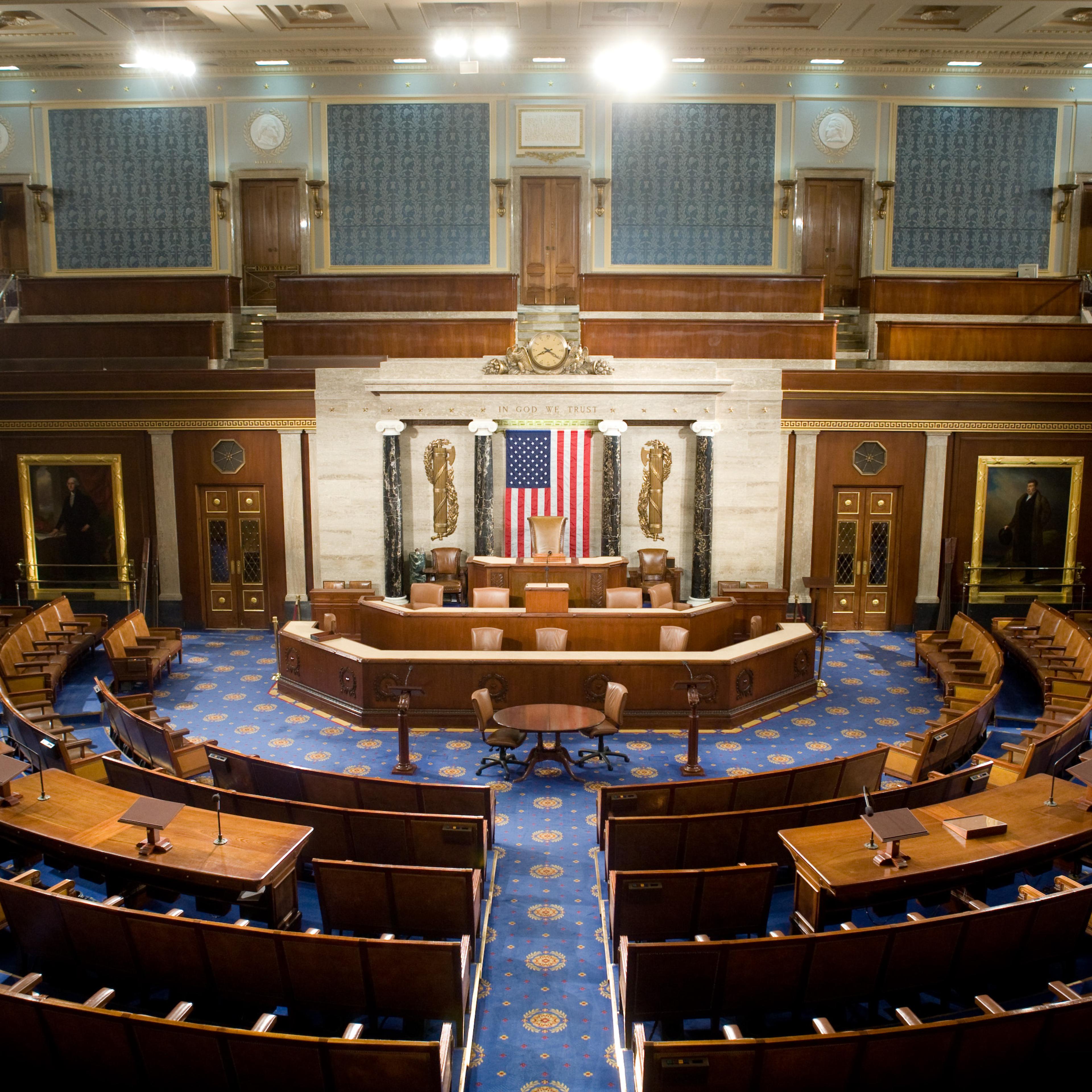 House Of Representatives Allows Media Rare View Of House Chamber