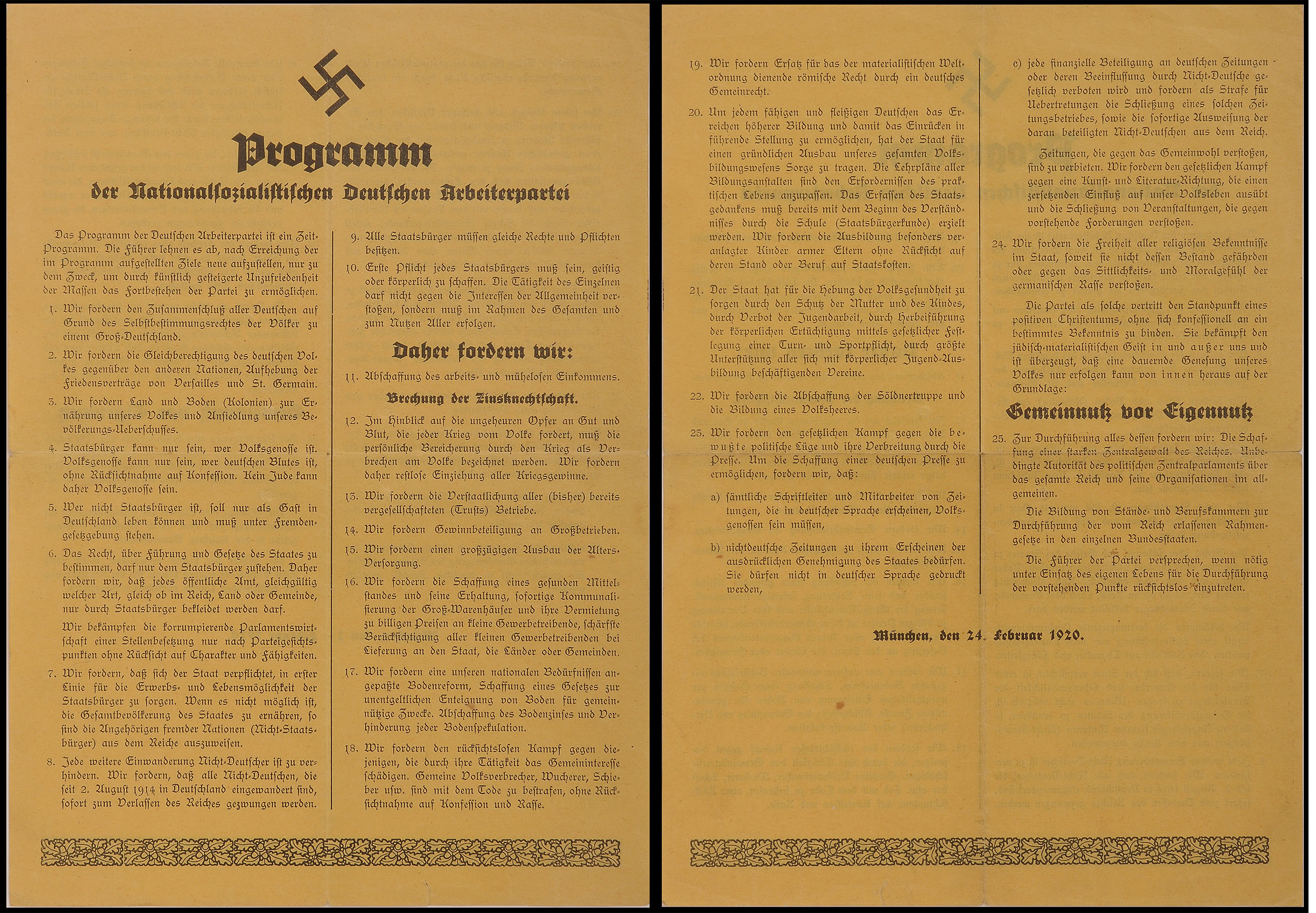 WWII Museum Documents