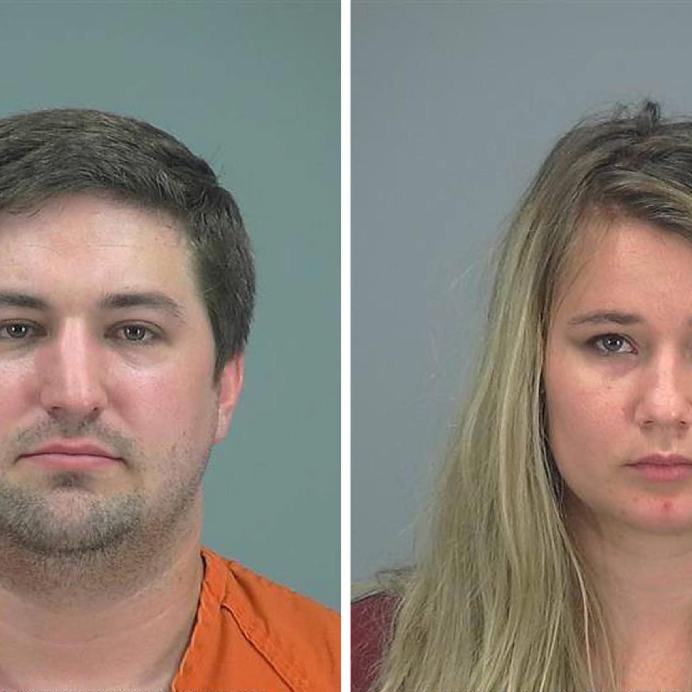 Brent Daley, 27, and Brianne Daley, 25, were arrested for child endangerment and neglect, in San Tan Valley, Arizona, Aug 2, 2016.