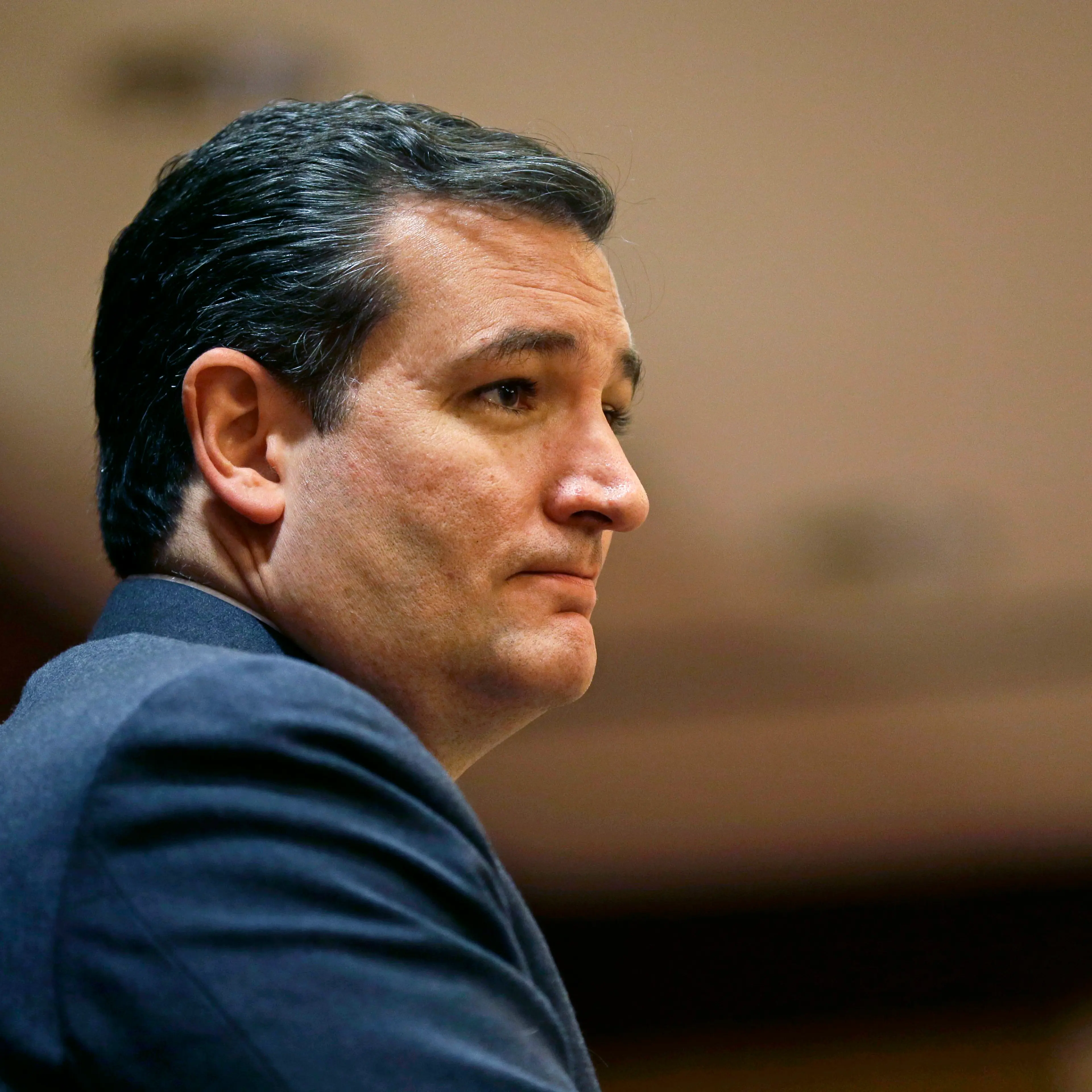 U.S. Senator Ted Cruz speaks at the Network of Iowa Christian Home Educators state Capitol day event, on March 18, 2014, in Des Moines, Iowa.