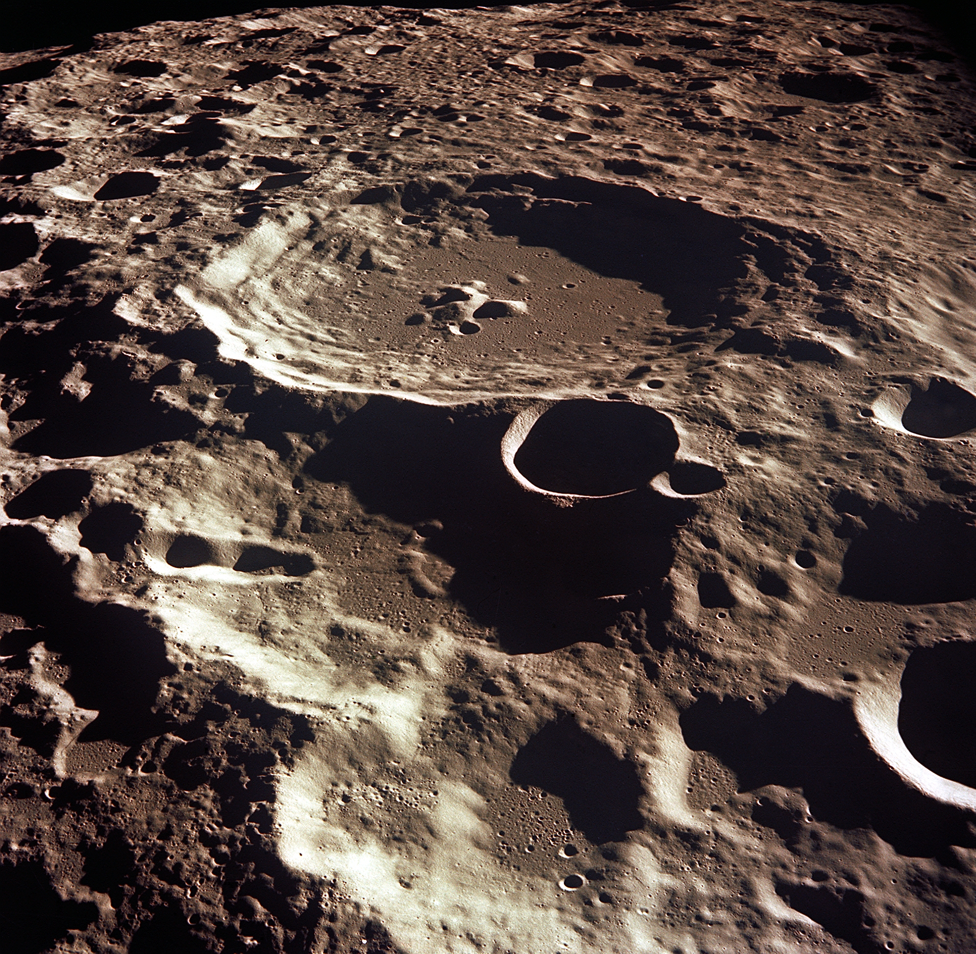 Wounded warrior: The moon has had a very rough life