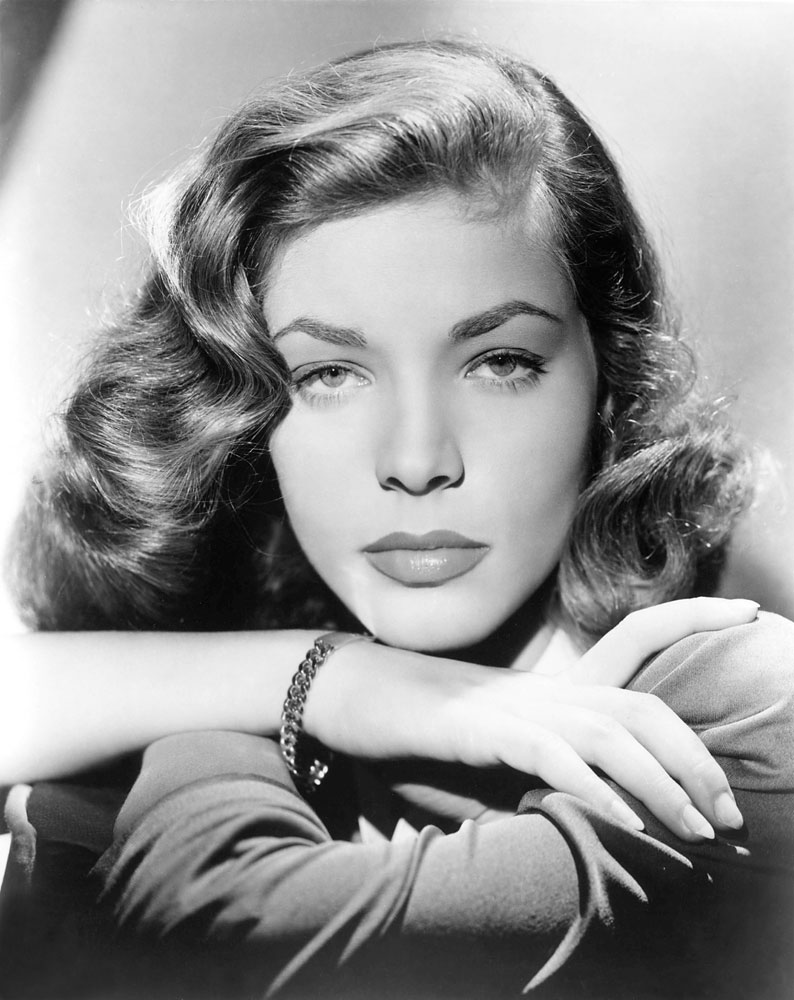 American actress Lauren Bacall