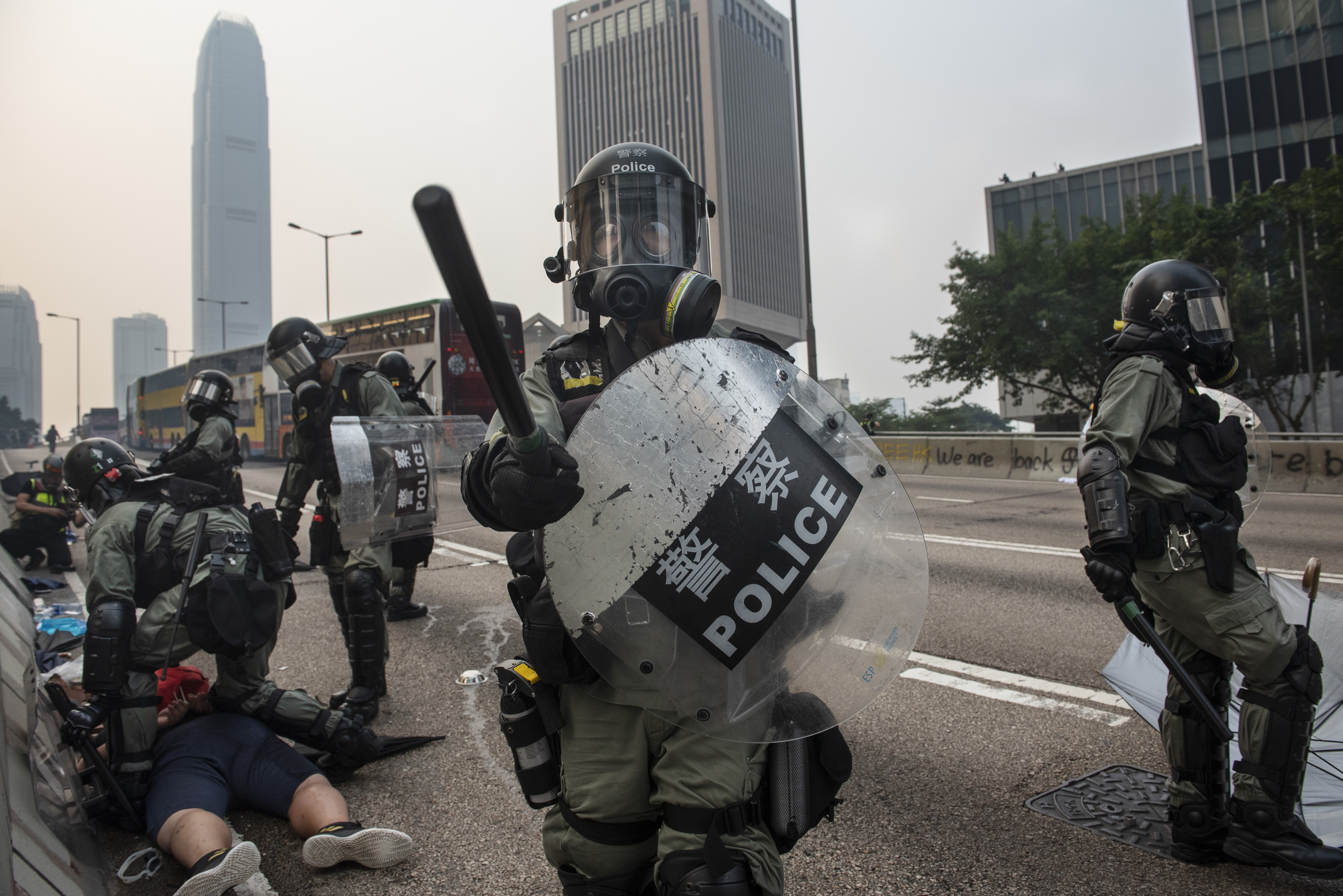 Demonstrations continue in Hong Kong