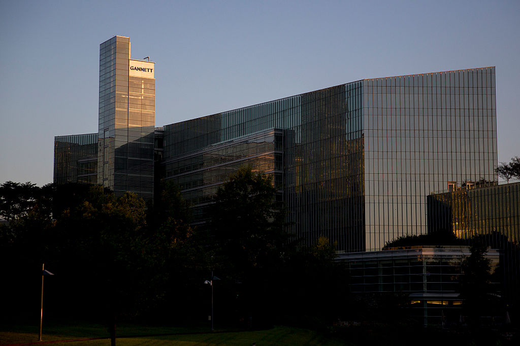 Views Of Gannett Co. Inc. And Tegna Inc. Headquarters Following June Spinoff
