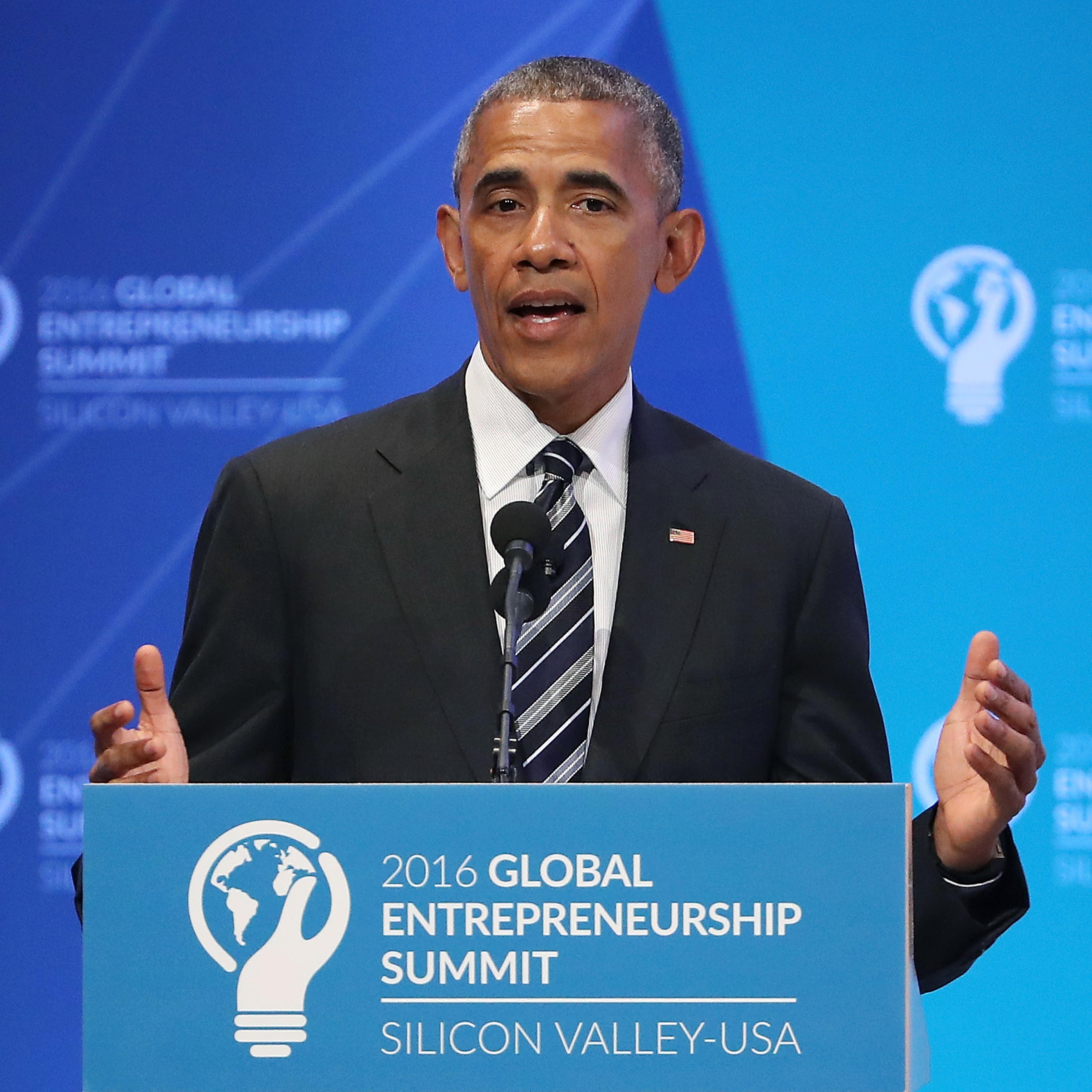 President Obama Speaks At The Global Entrepreneurship Summit