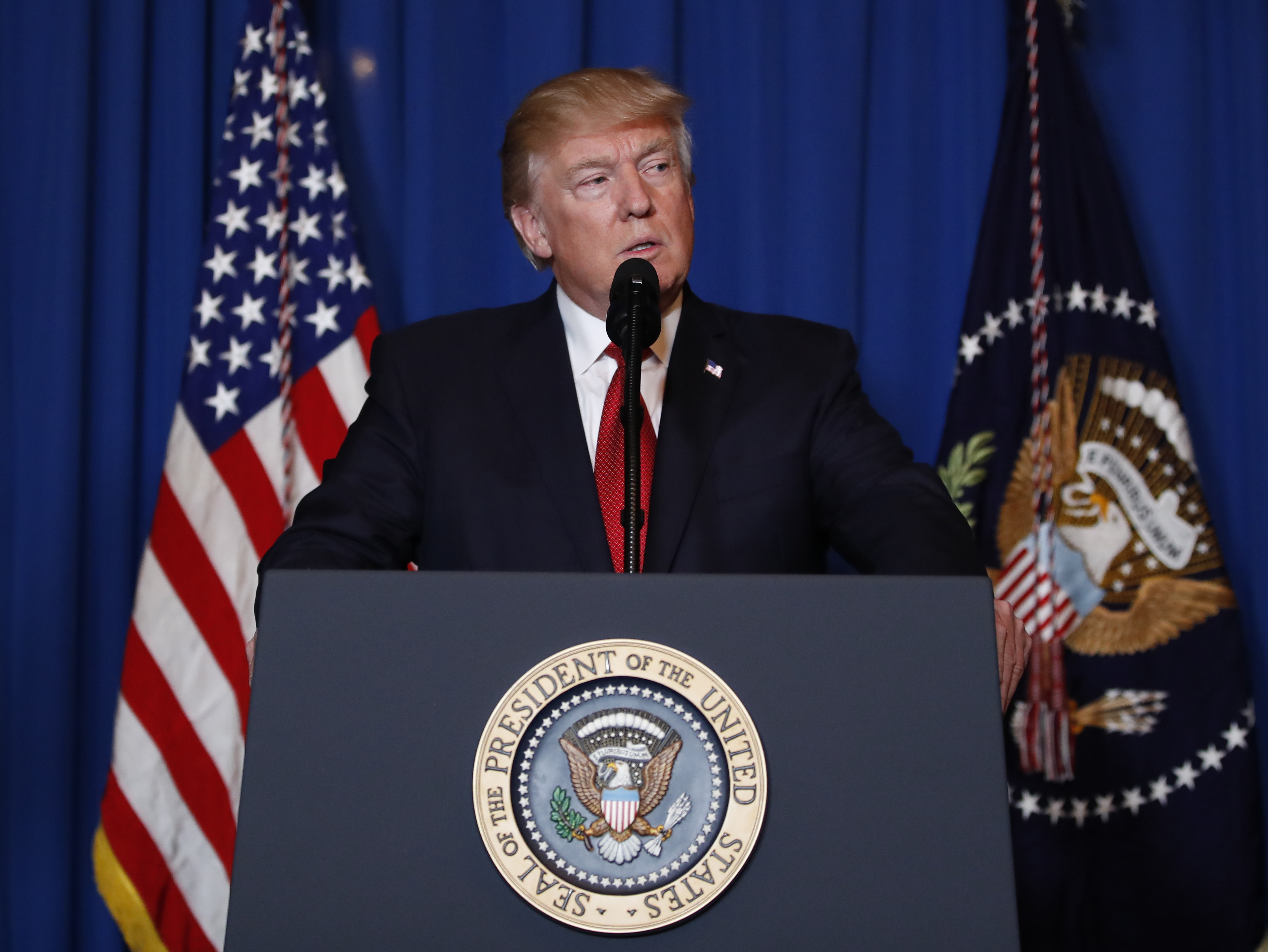 Trump US Syria