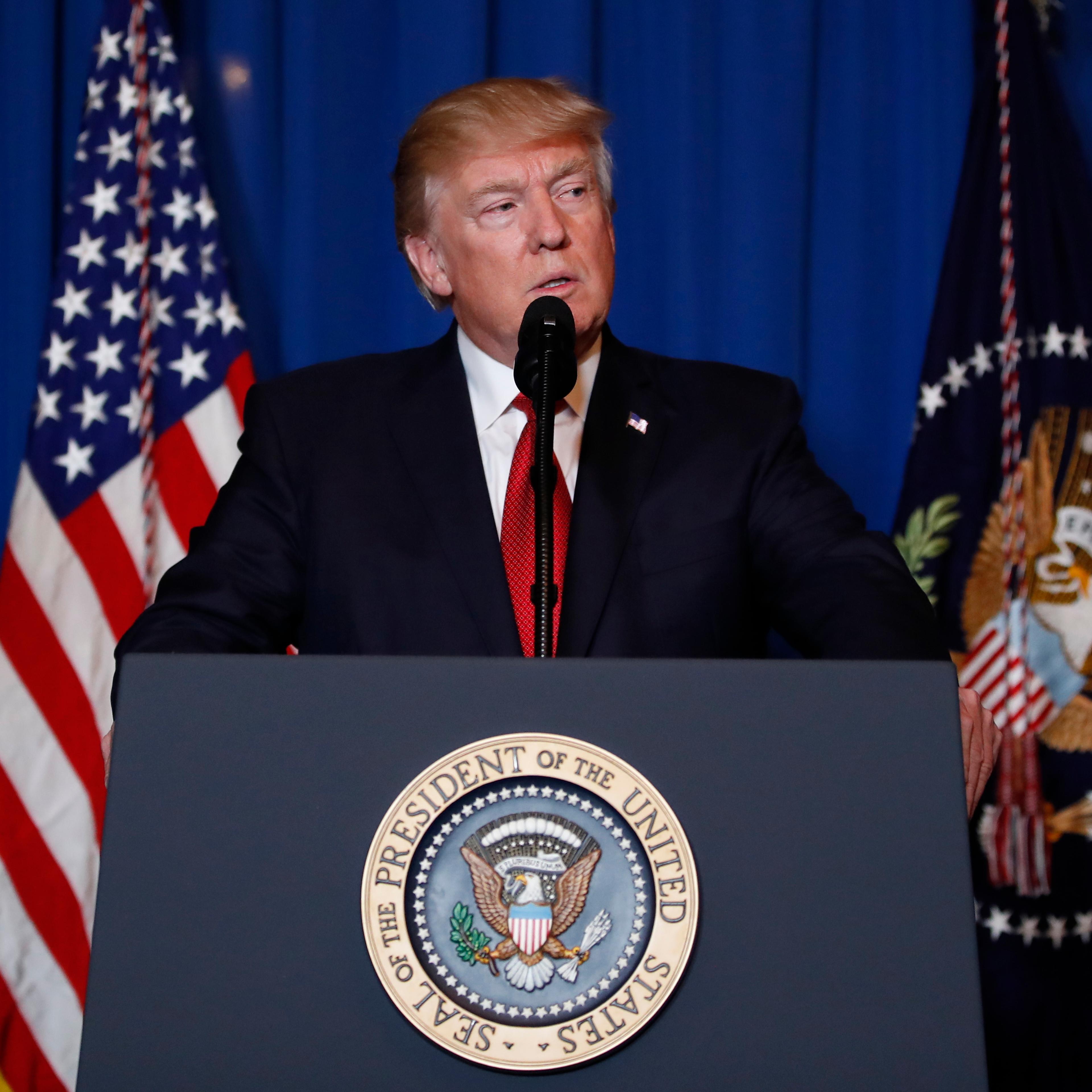Trump US Syria