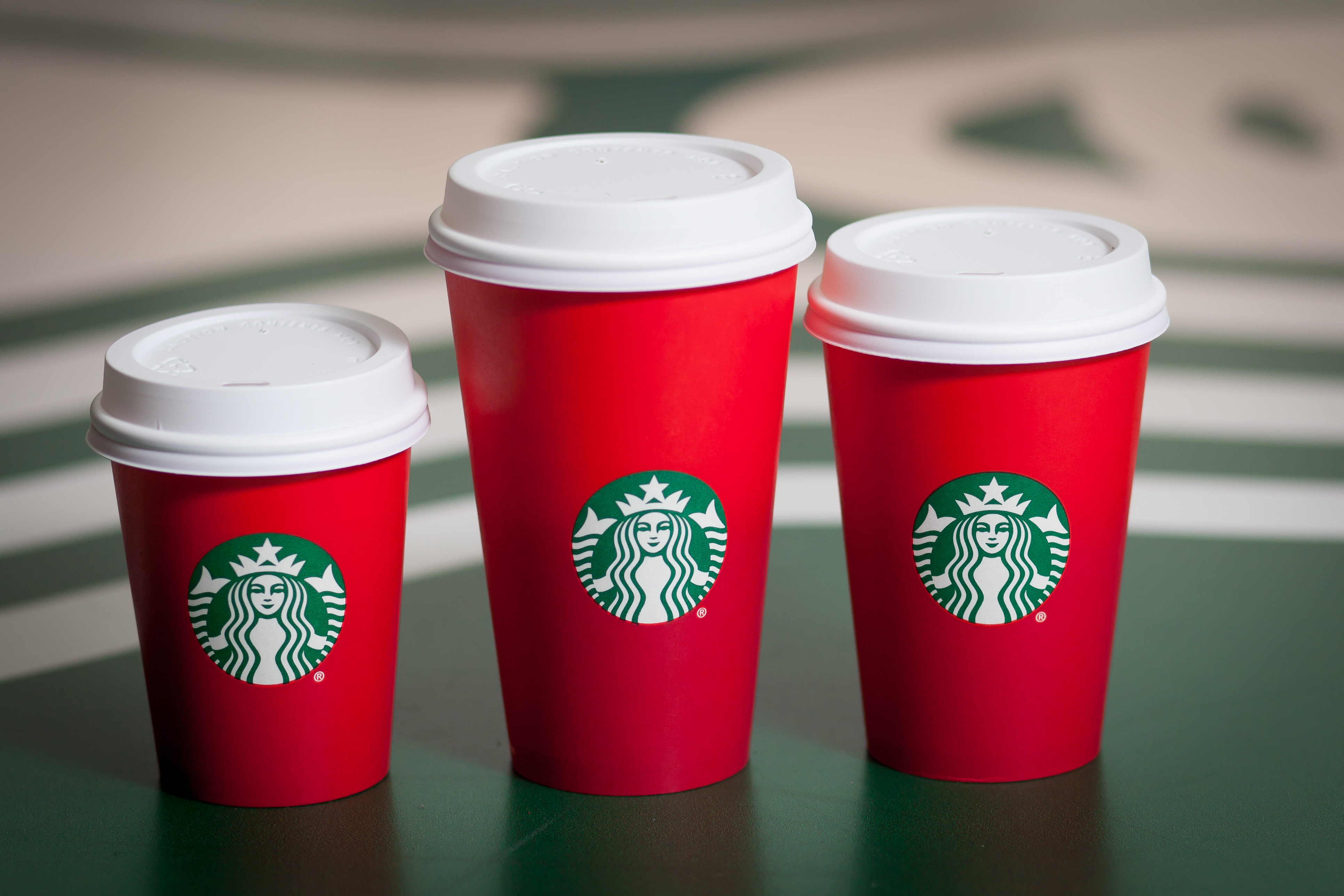 Starbucks Red Holiday Cups