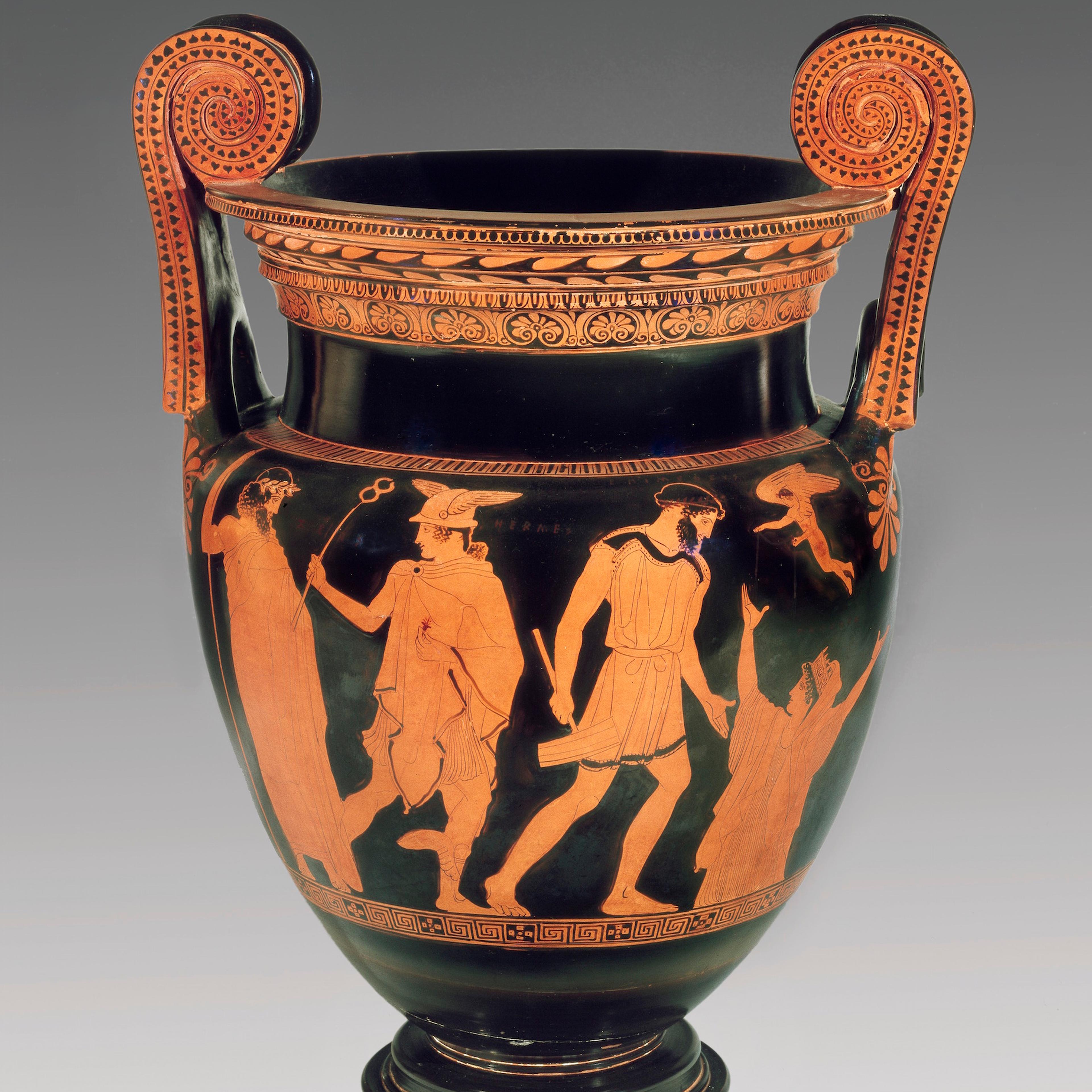 Attic Red-Figure Volute-Crater