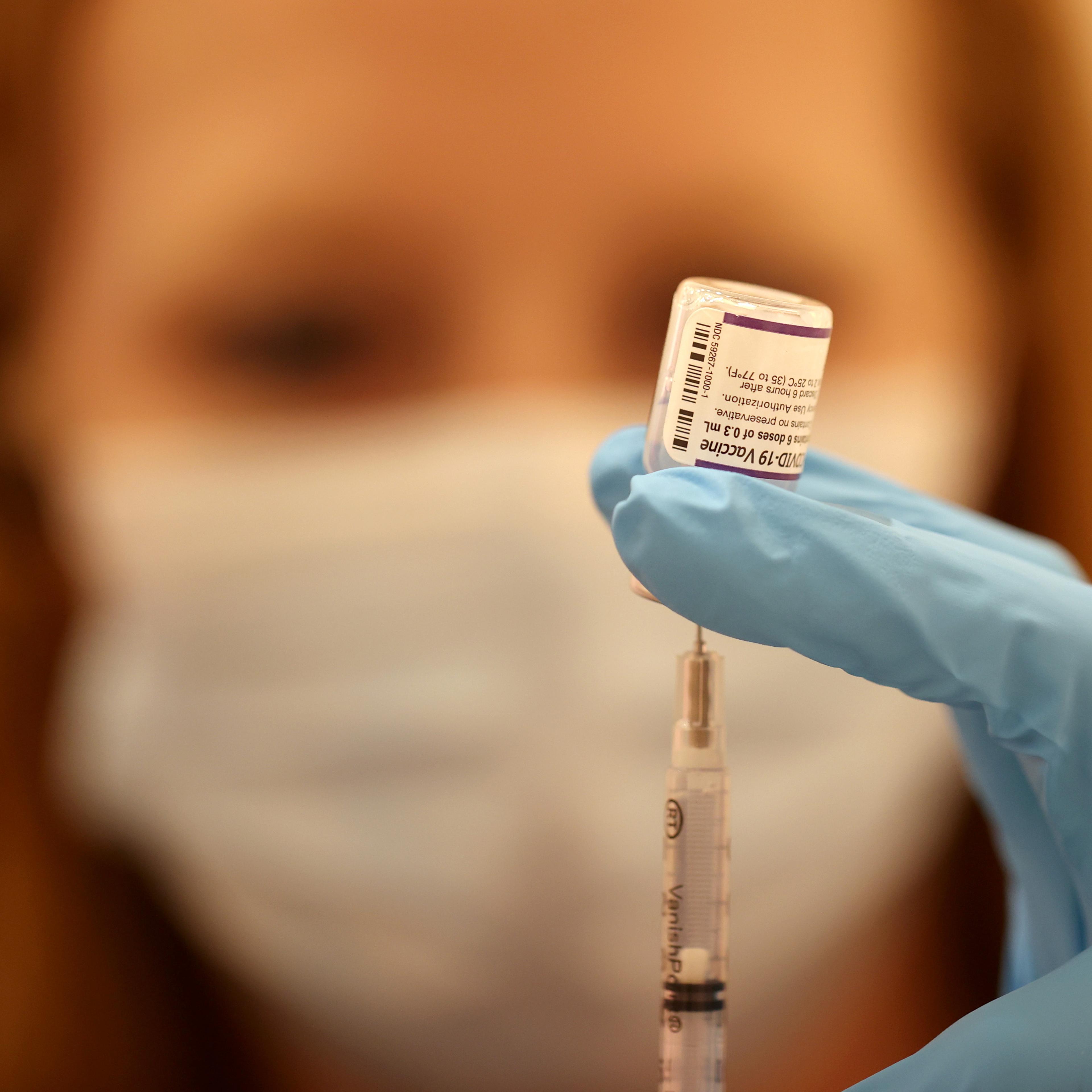 Vaccination Clinic Administers Booster Shots In California