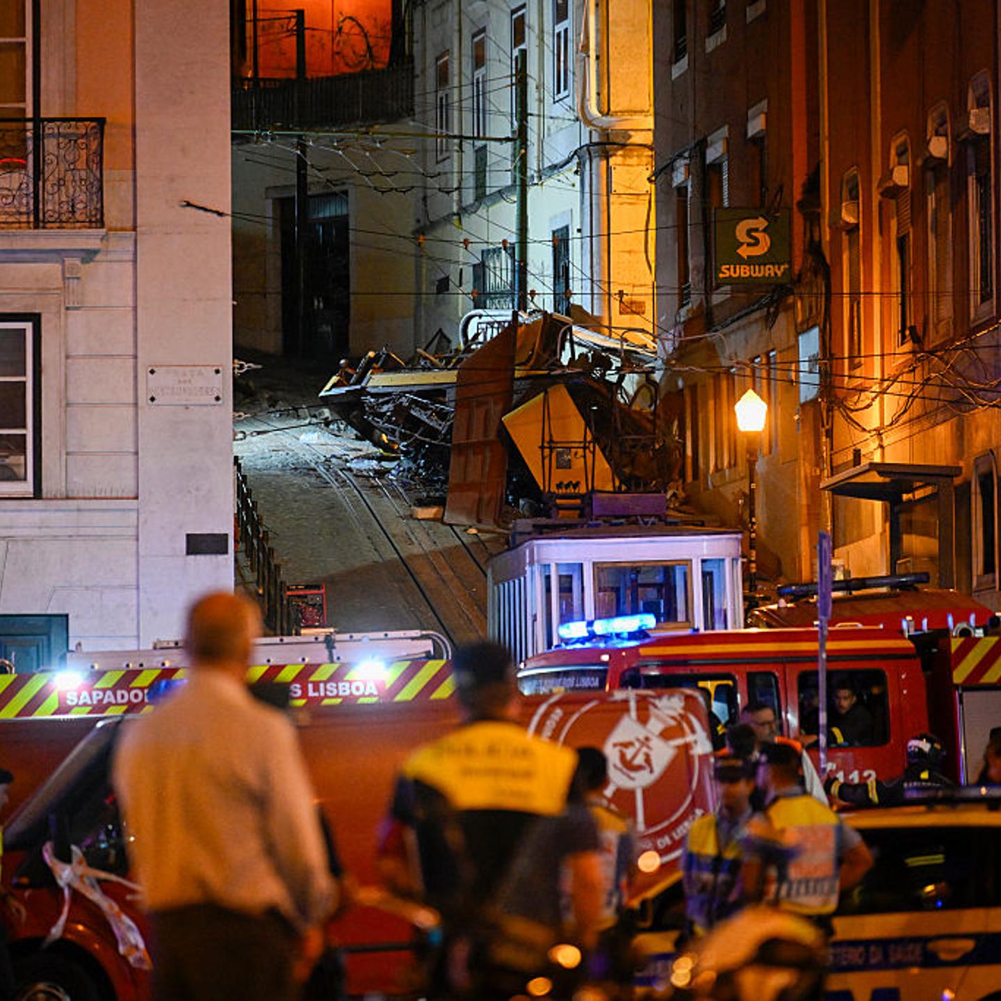Lisbon Funicular Derails In Deadly Accident