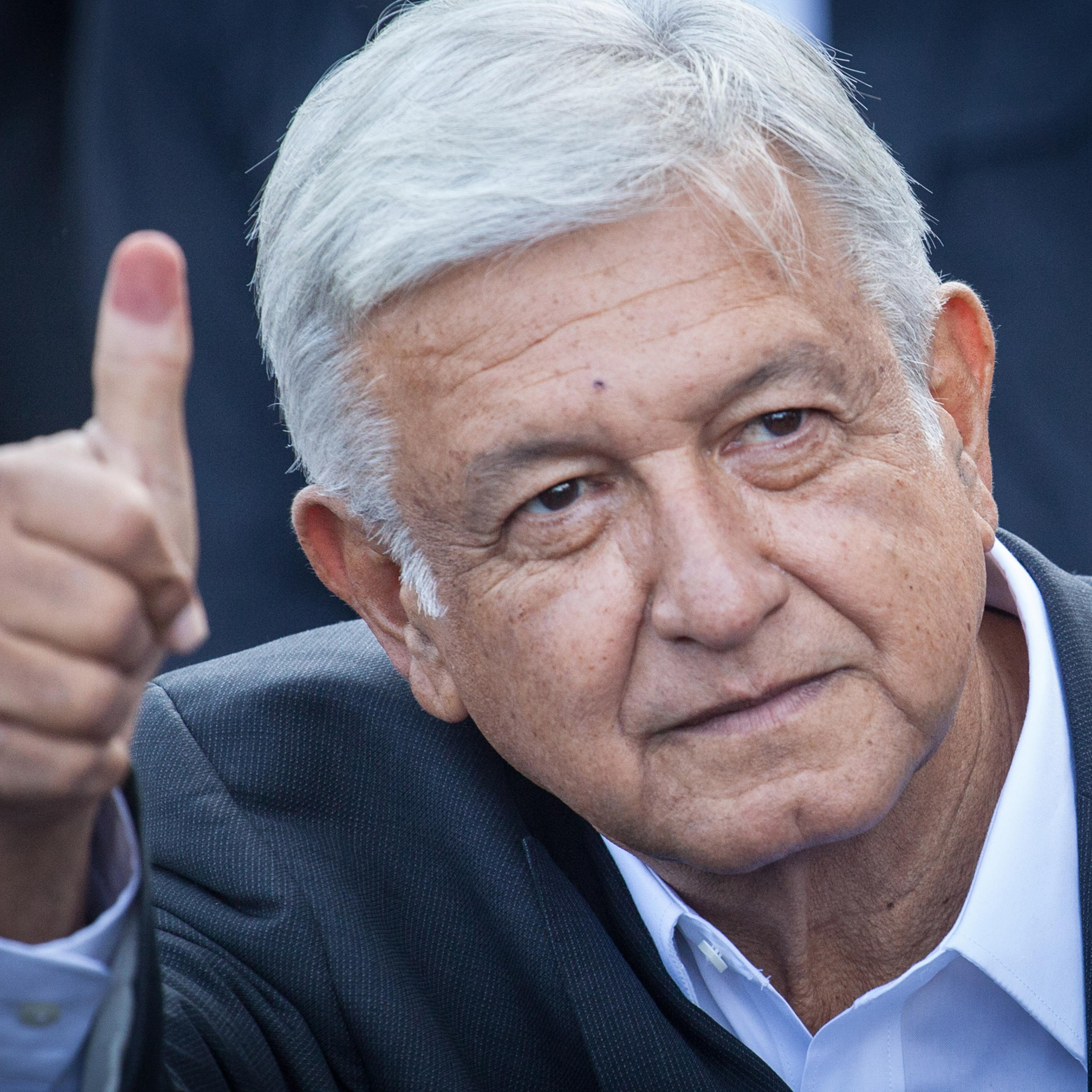 Mexican Presidential Frontrunner Andres Manuel Lopez Obrador