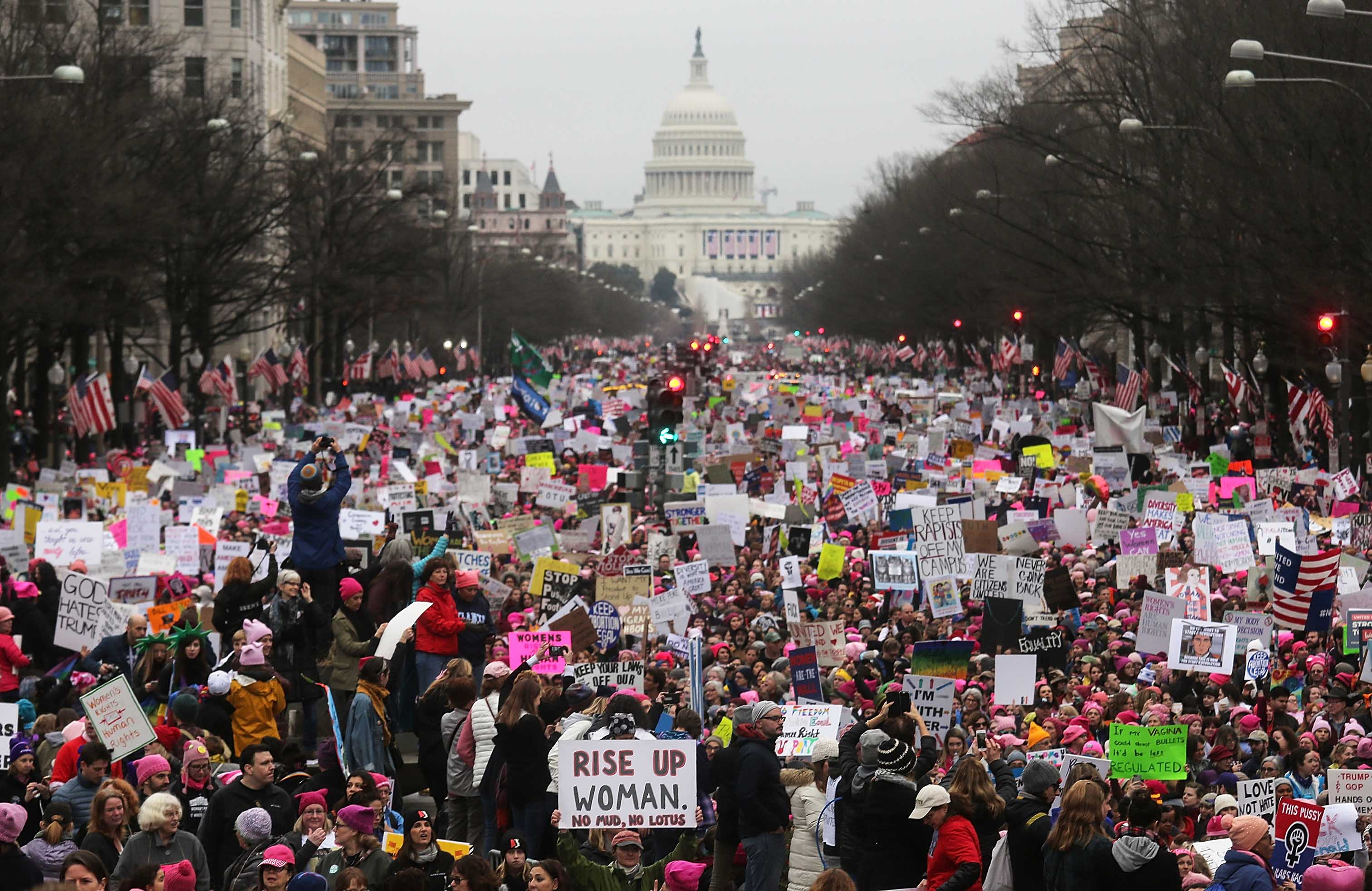 Thousands Attend Women's March On Washington