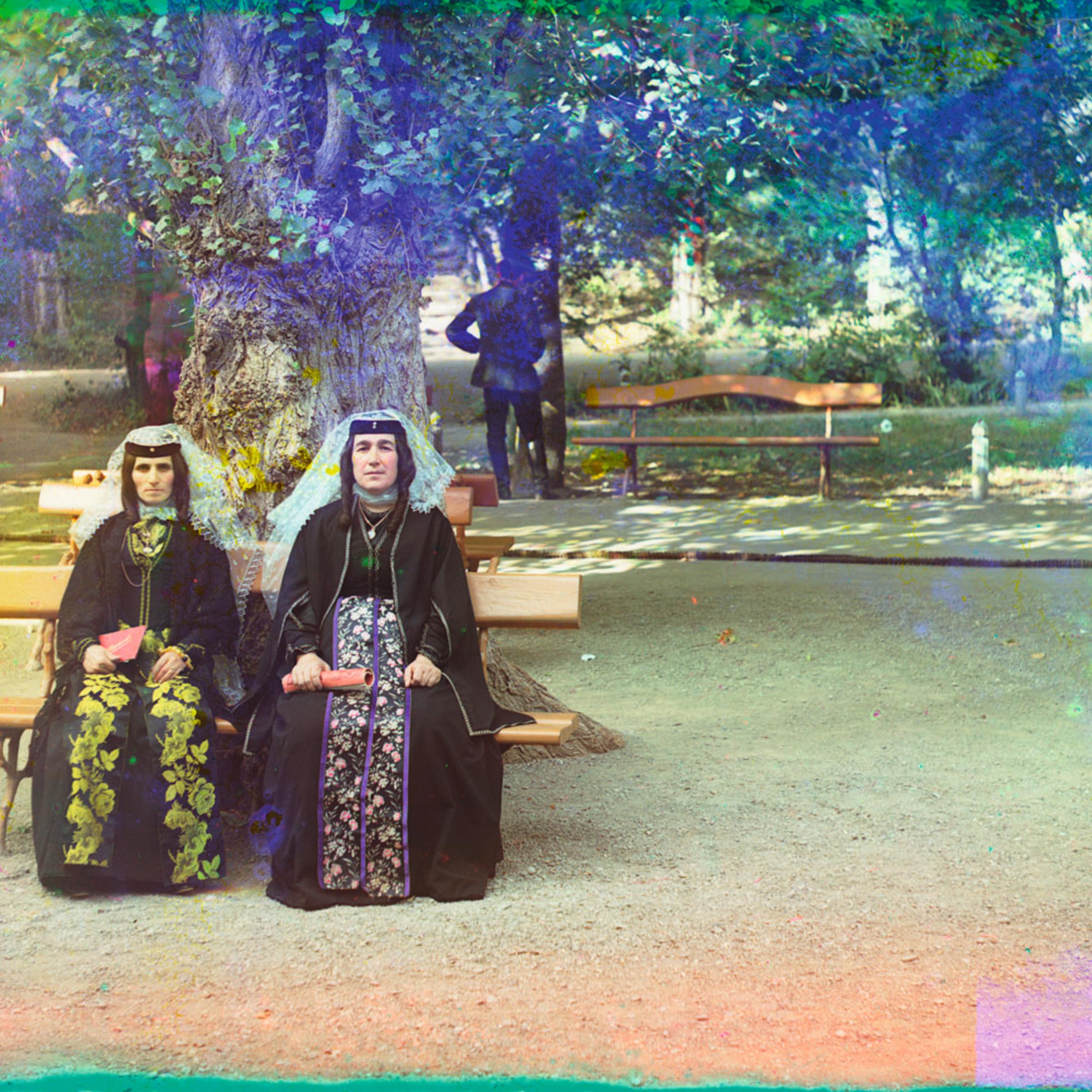 Armenian Women in Holiday Attire in Artvin, between 1905 and 1915