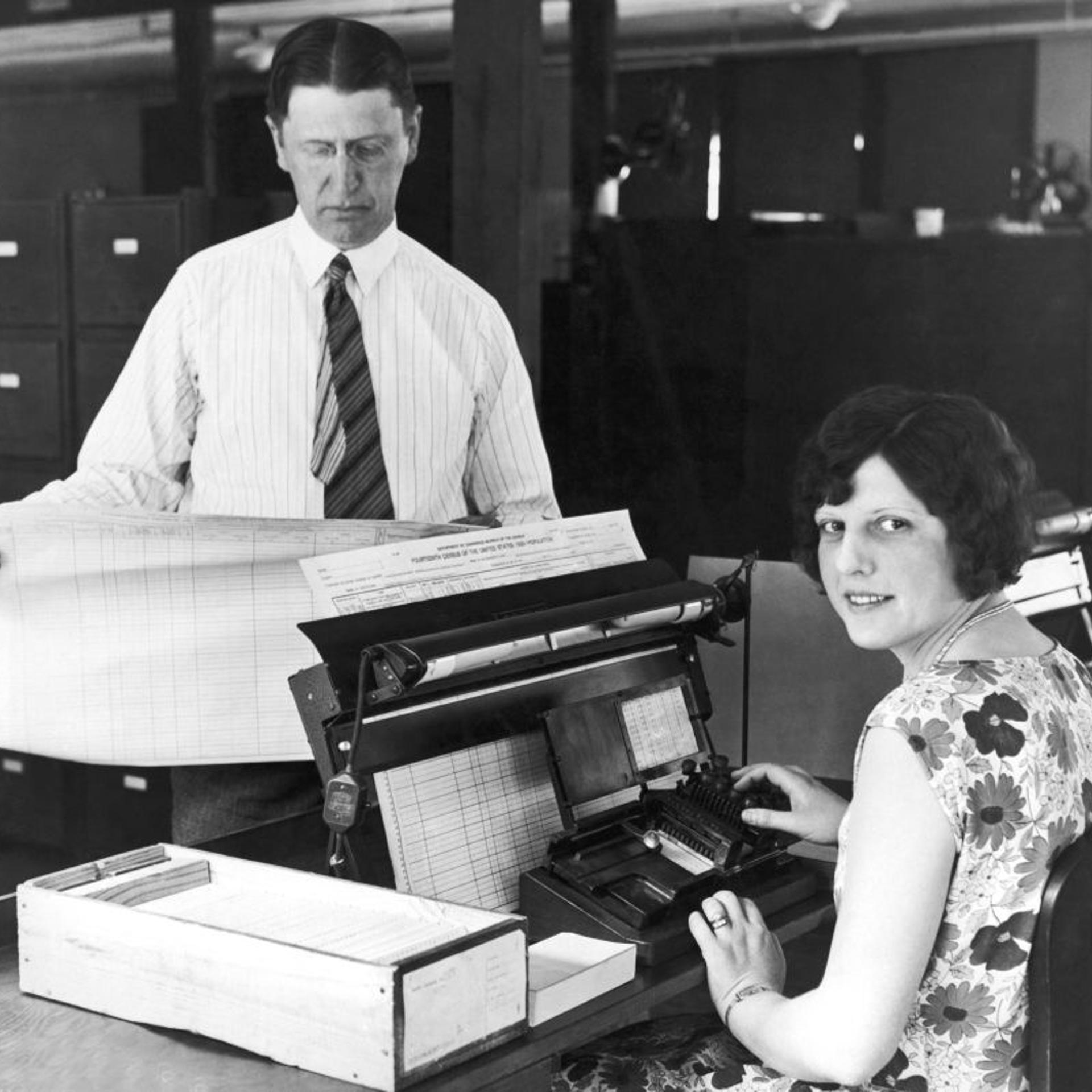 1930 Census Bureau Machines
