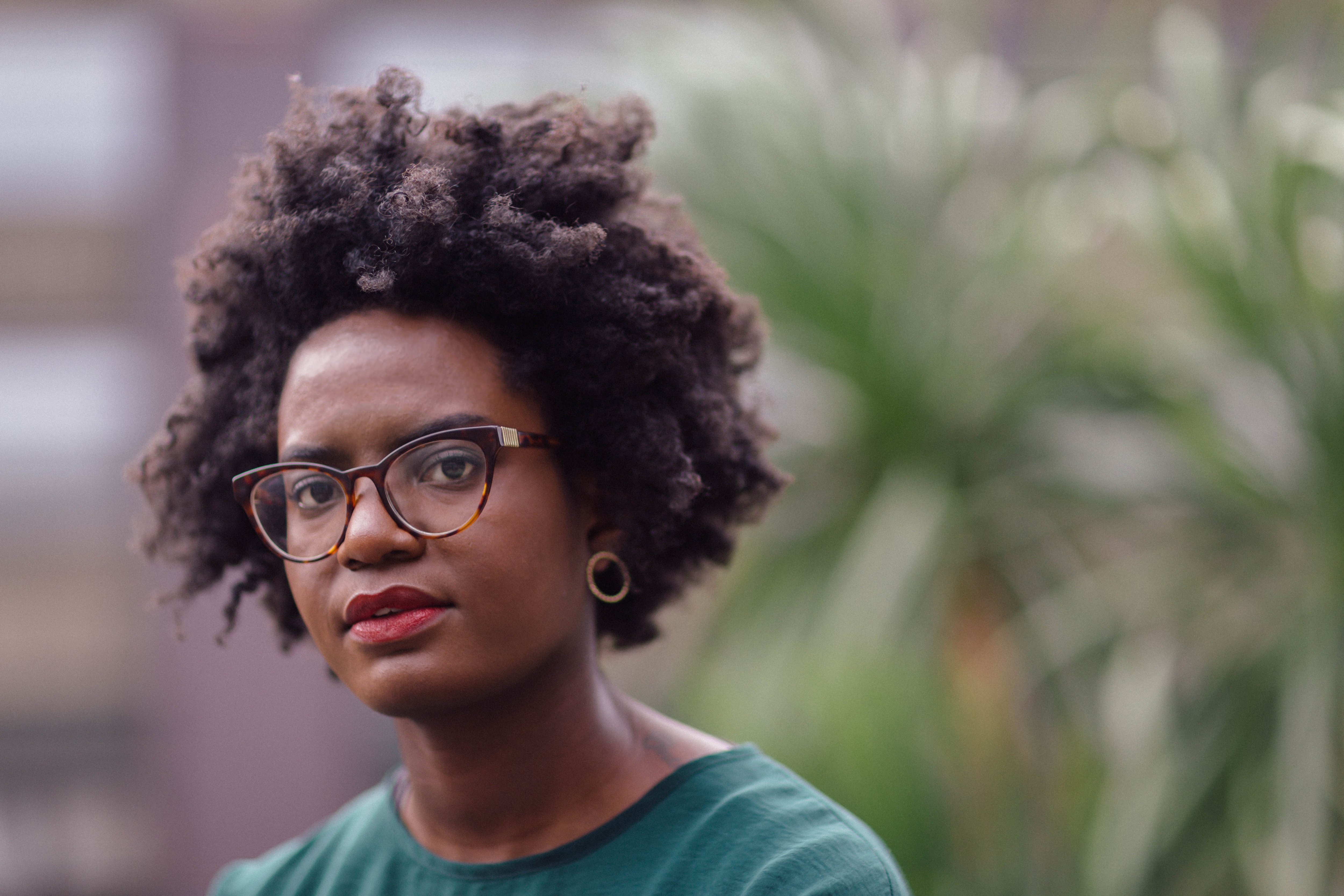 Reni Eddo-Lodge is photographed by Bloomsbury