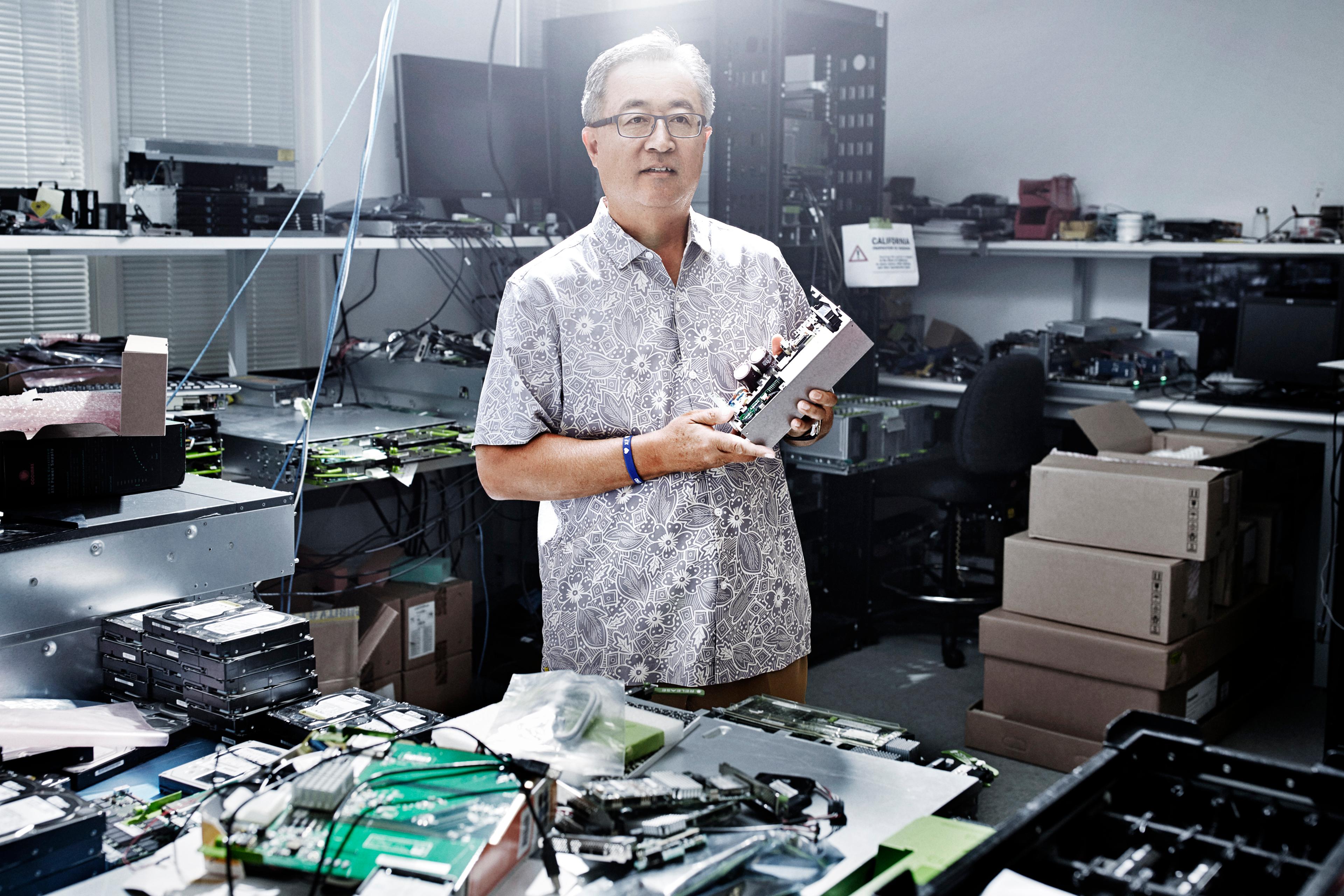 Director of data center design engineering, Jay Park.