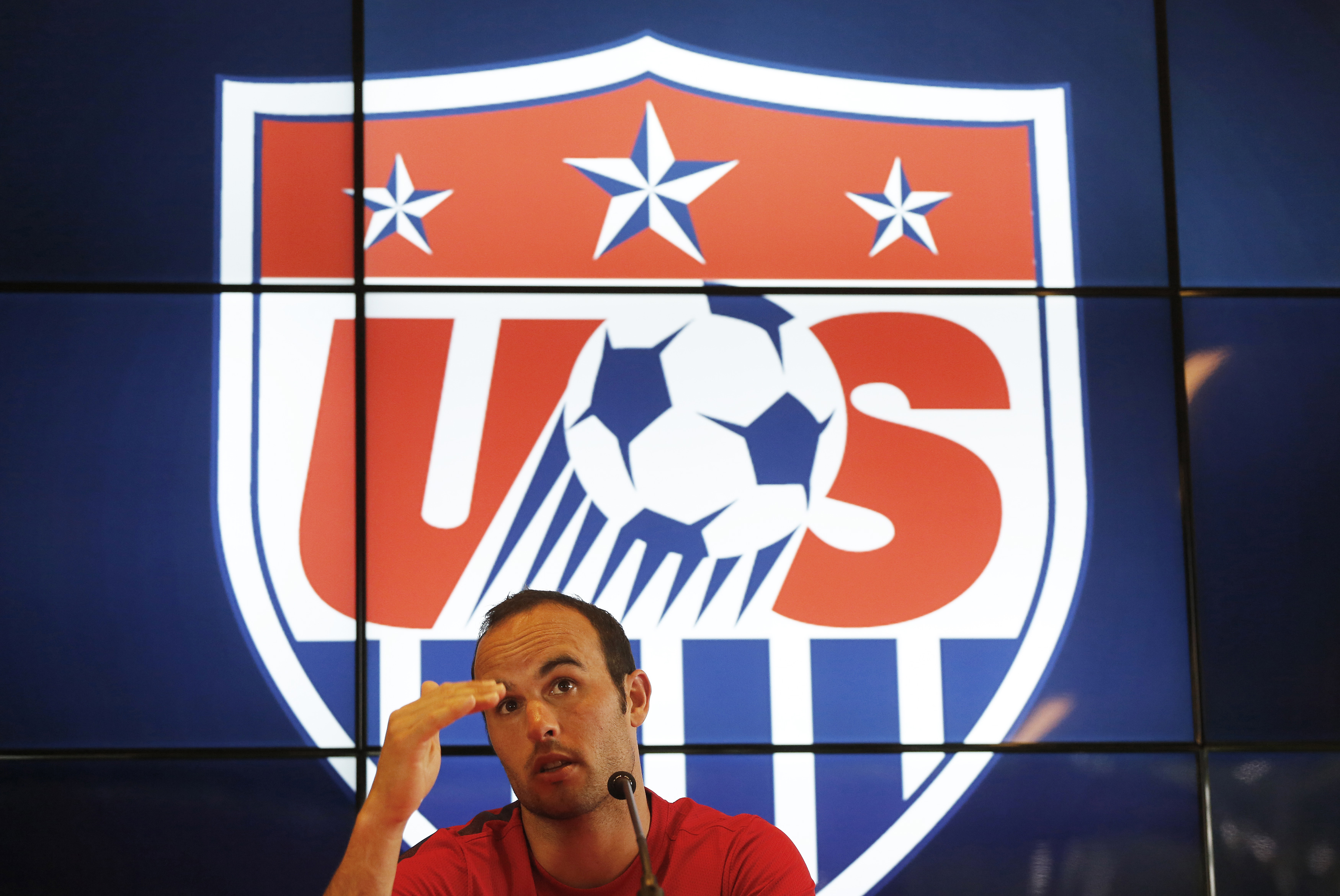U.S. national soccer team player Landon Donovan.