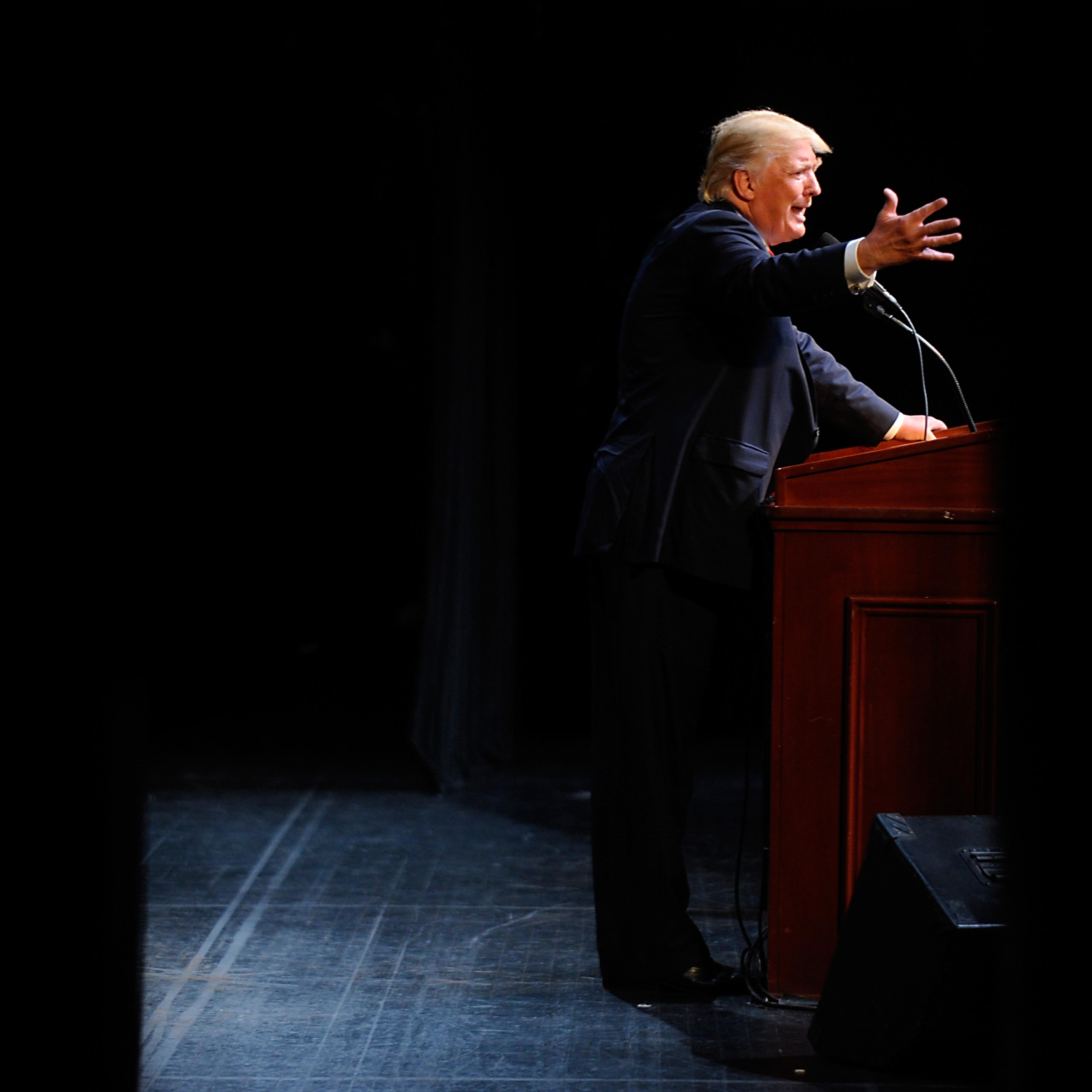 Donald Trump Campaigns In Raleigh, North Carolina
