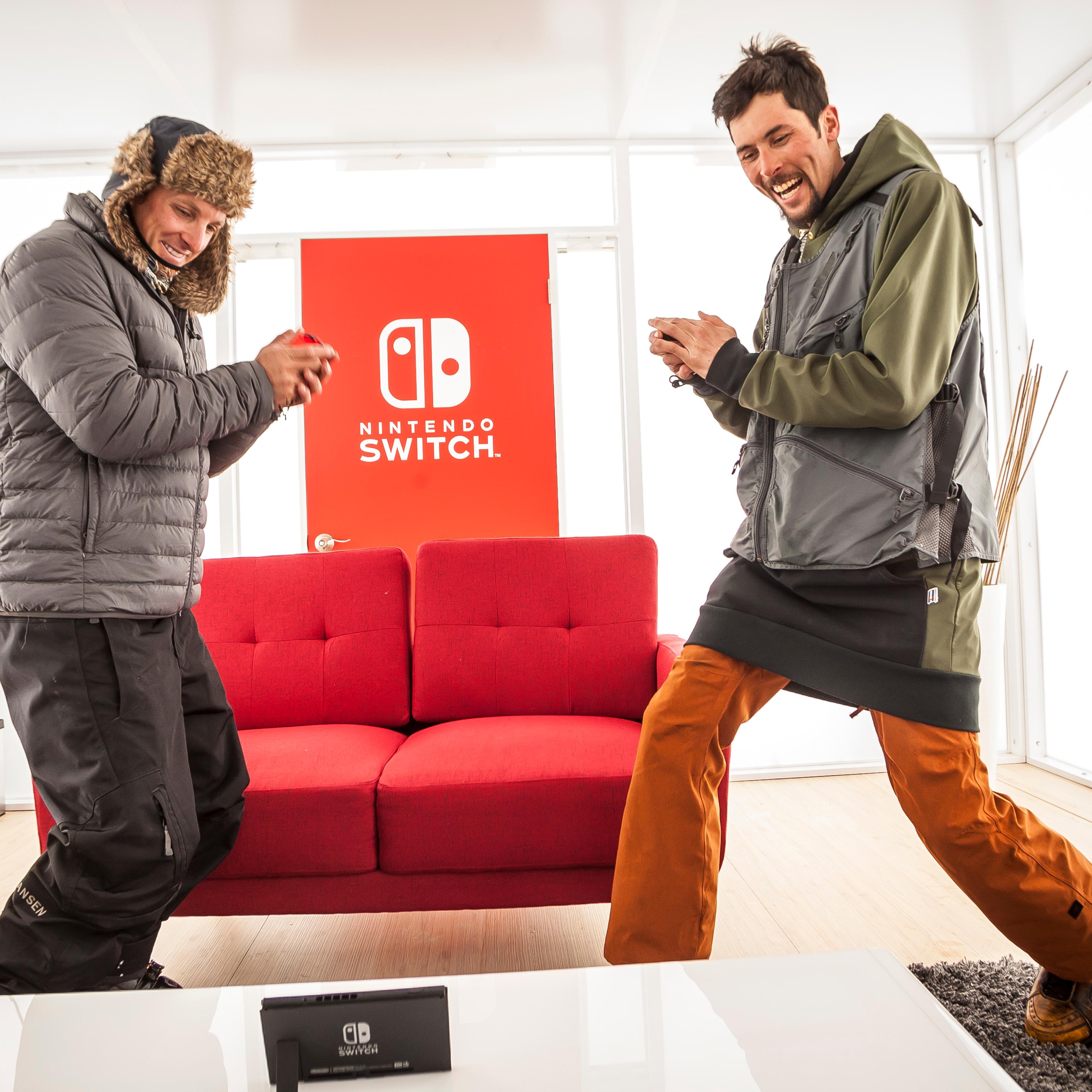 Nintendo Switch In Unexpected Places