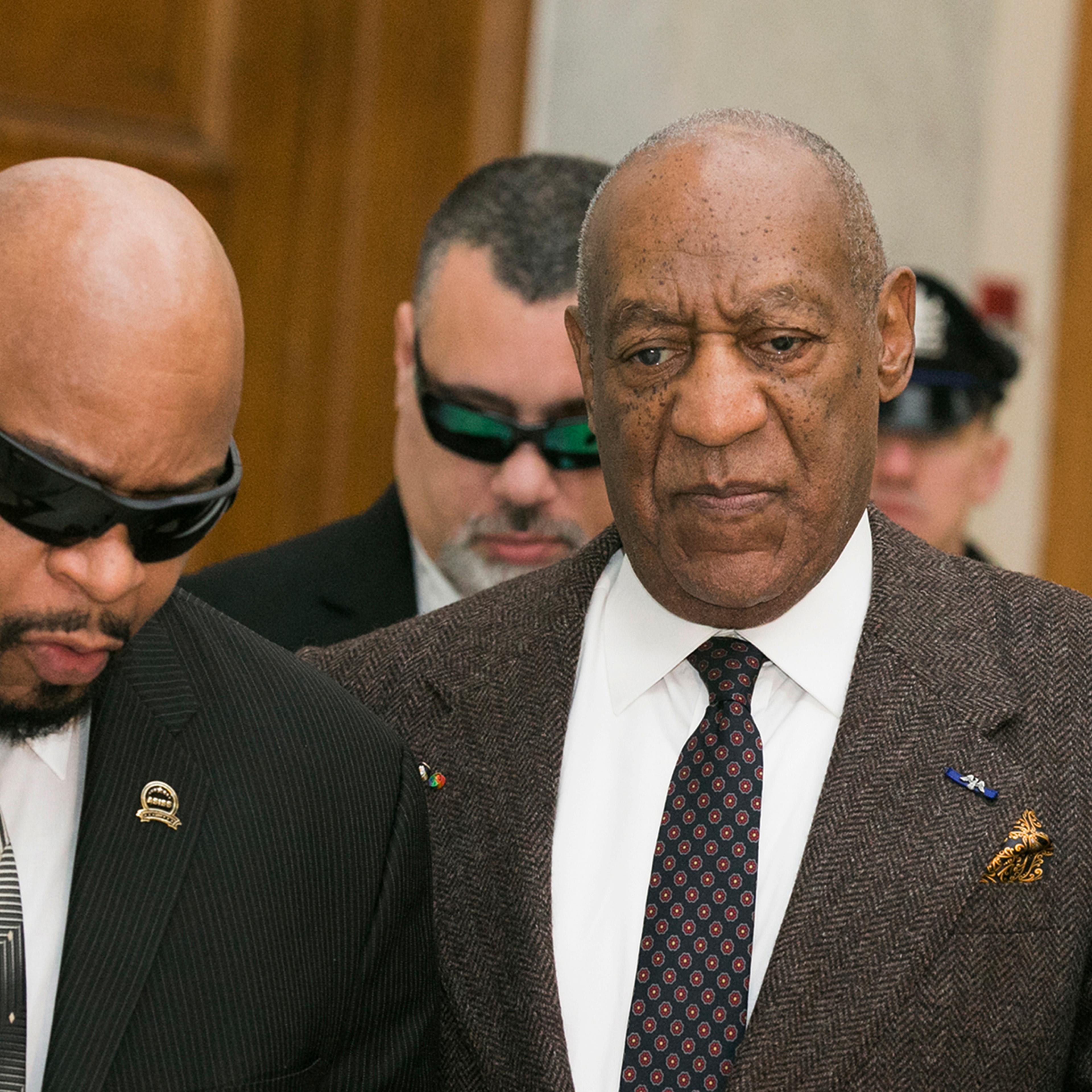 Bill Cosby arrives for the second day of hearings at the Montgomery County Courthouse in Norristown, Penn., on Feb. 3, 2016.