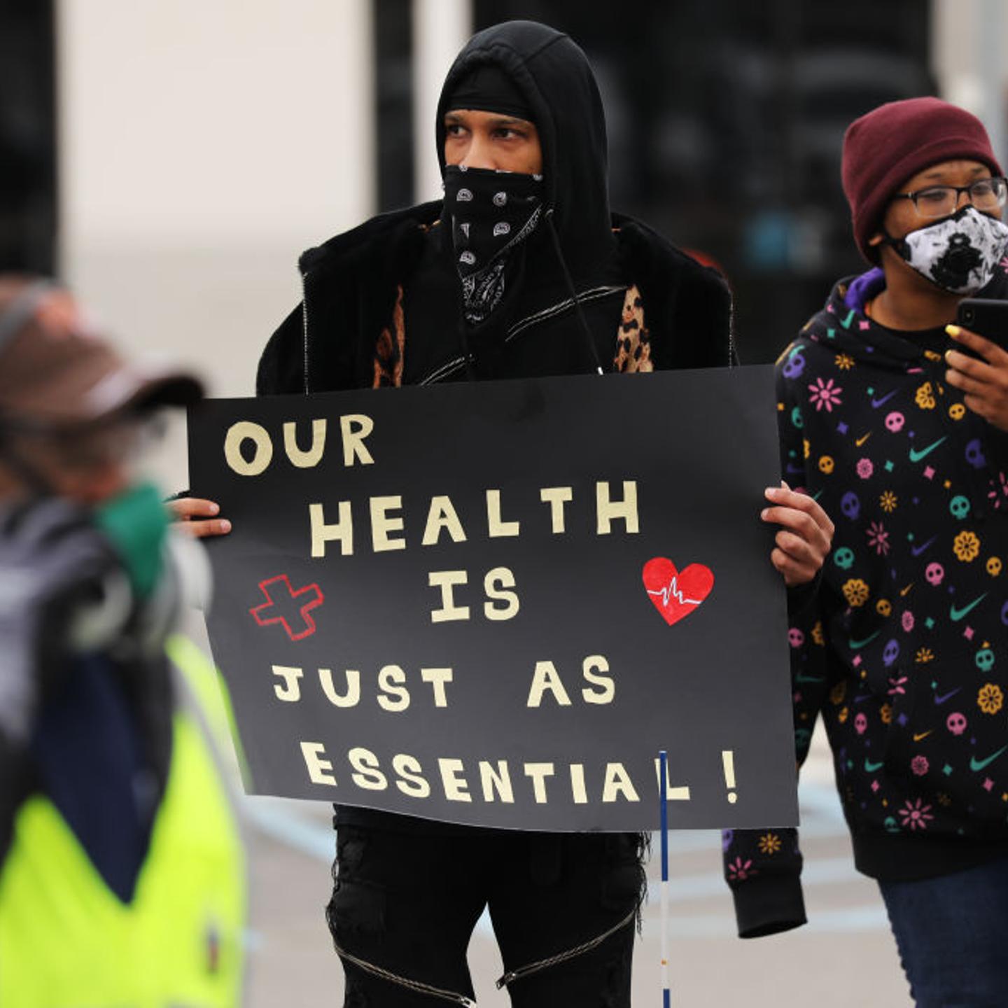 Amazon Workers At Staten Island Warehouse Strike Over Coronavirus Protection
