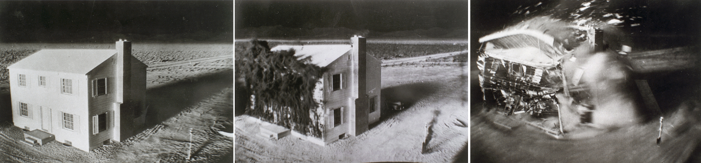 House in Nuclear Test Blast