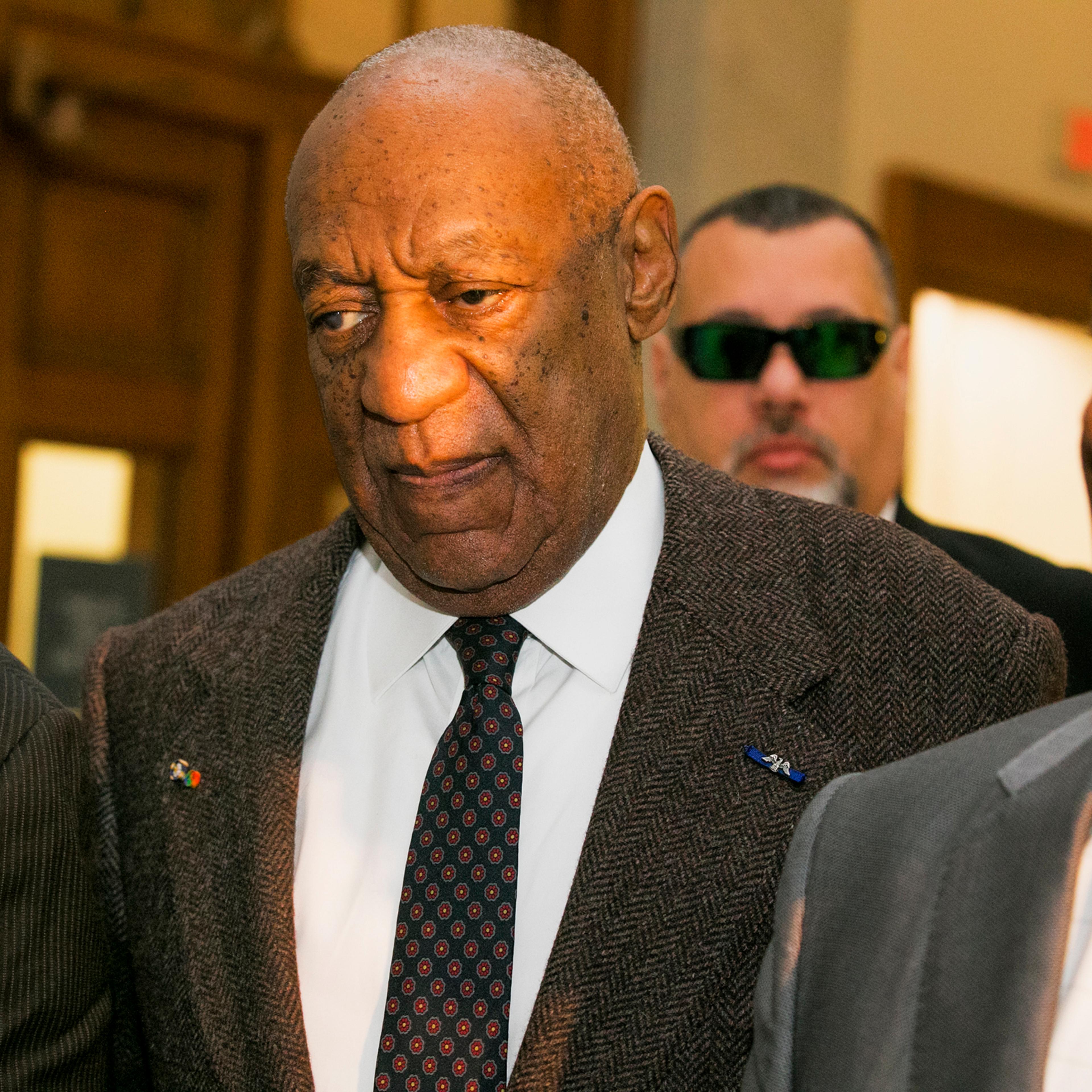 Actor and comedian Bill Cosby arrives for the second day of hearings at the Montgomery County Courthouse in Norristown, Pennsylvania