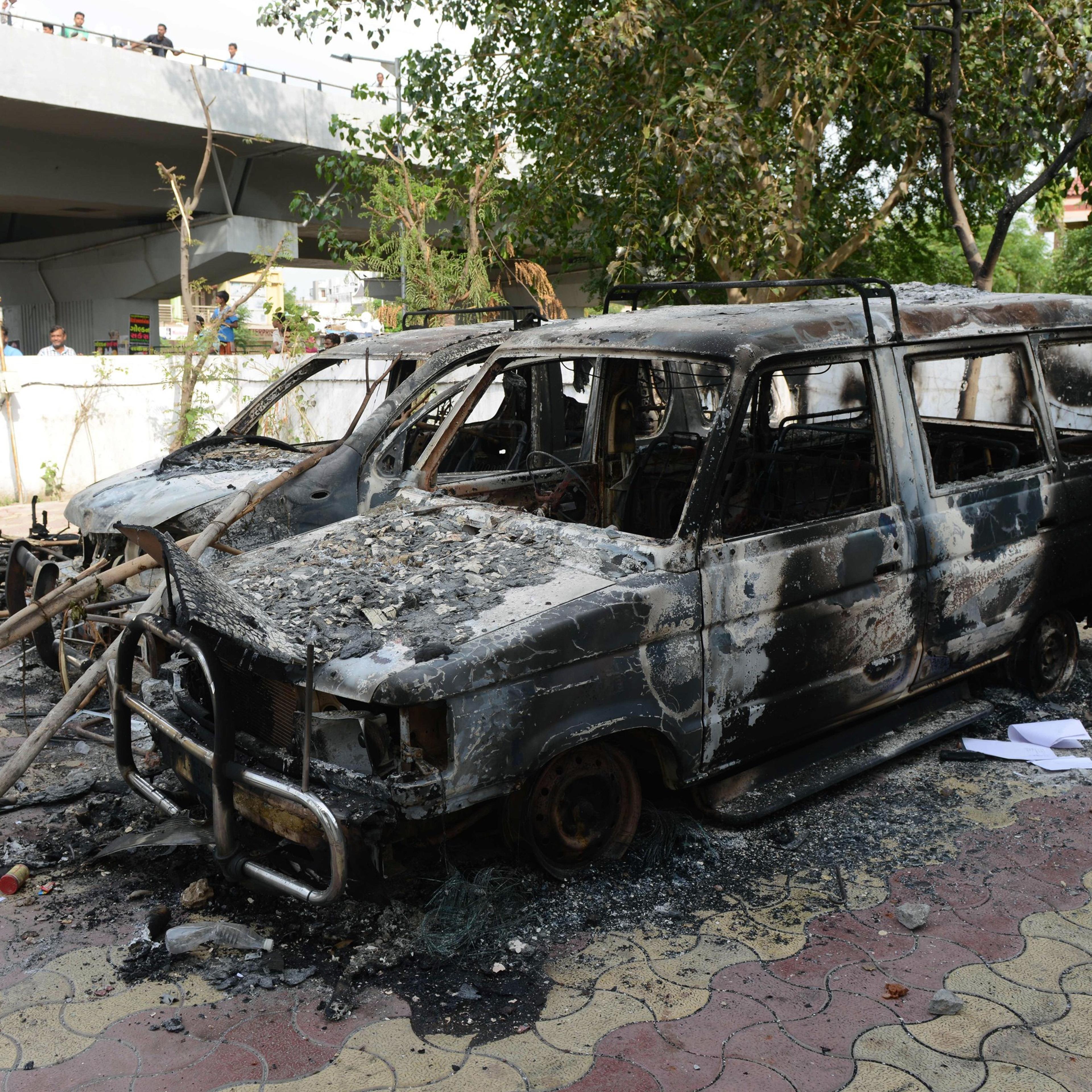 INDIA-UNREST-CASTE