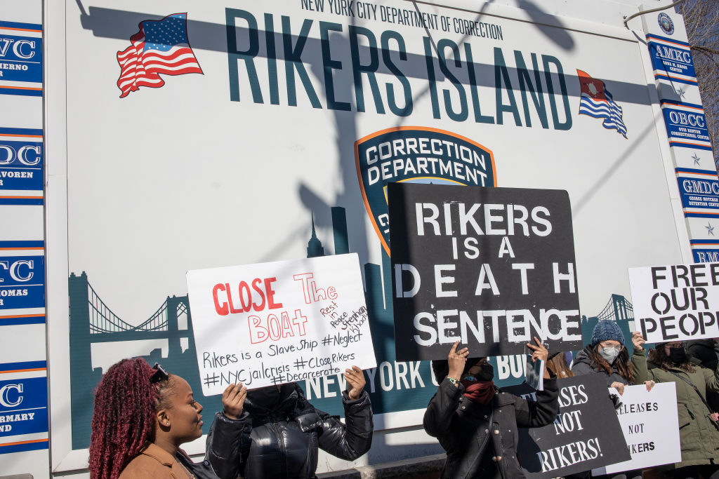 Close Rikers railly