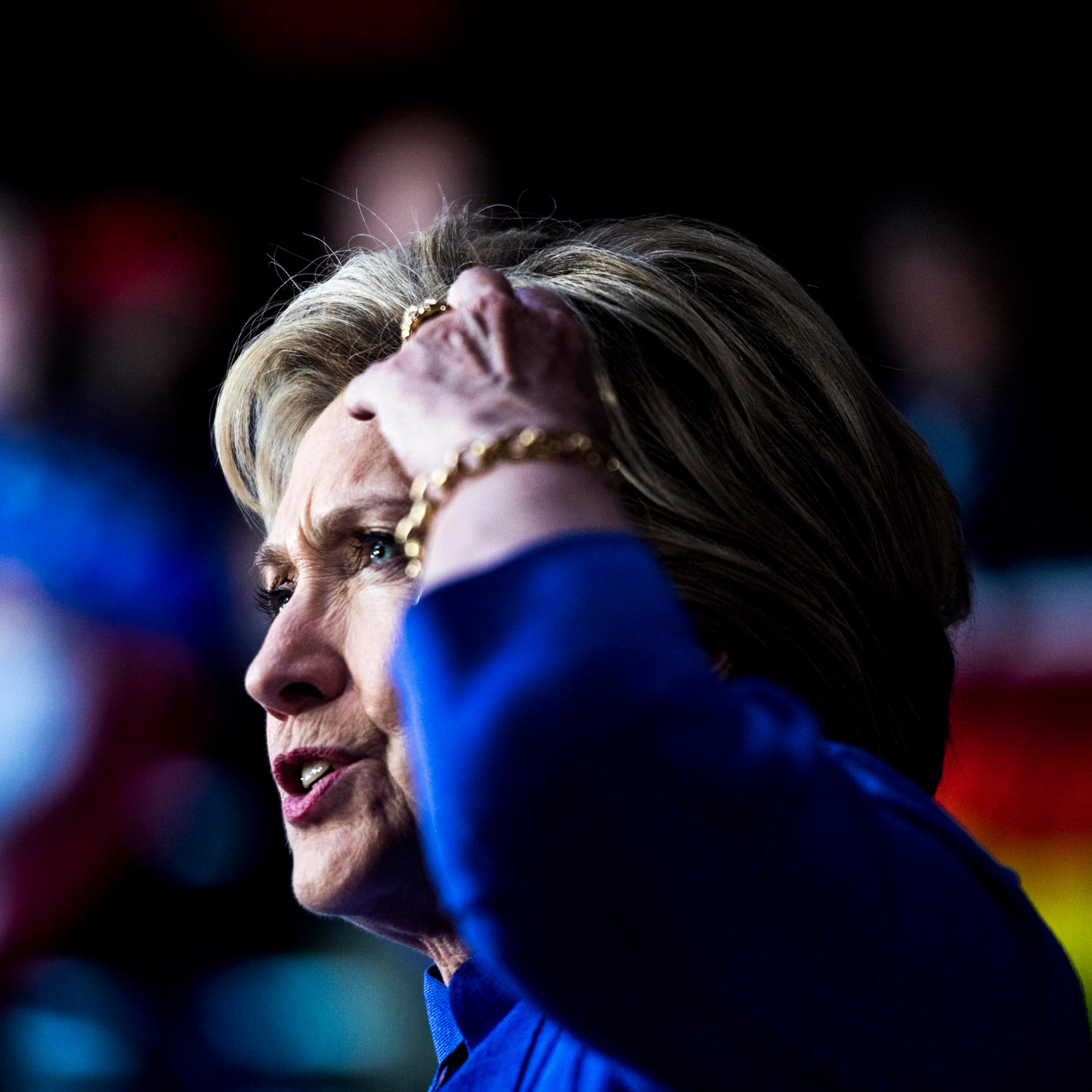 Hillary Clinton speaks to Florida voters at a Baptist Church in Miami, Florida, on Oct. 30, 2016.