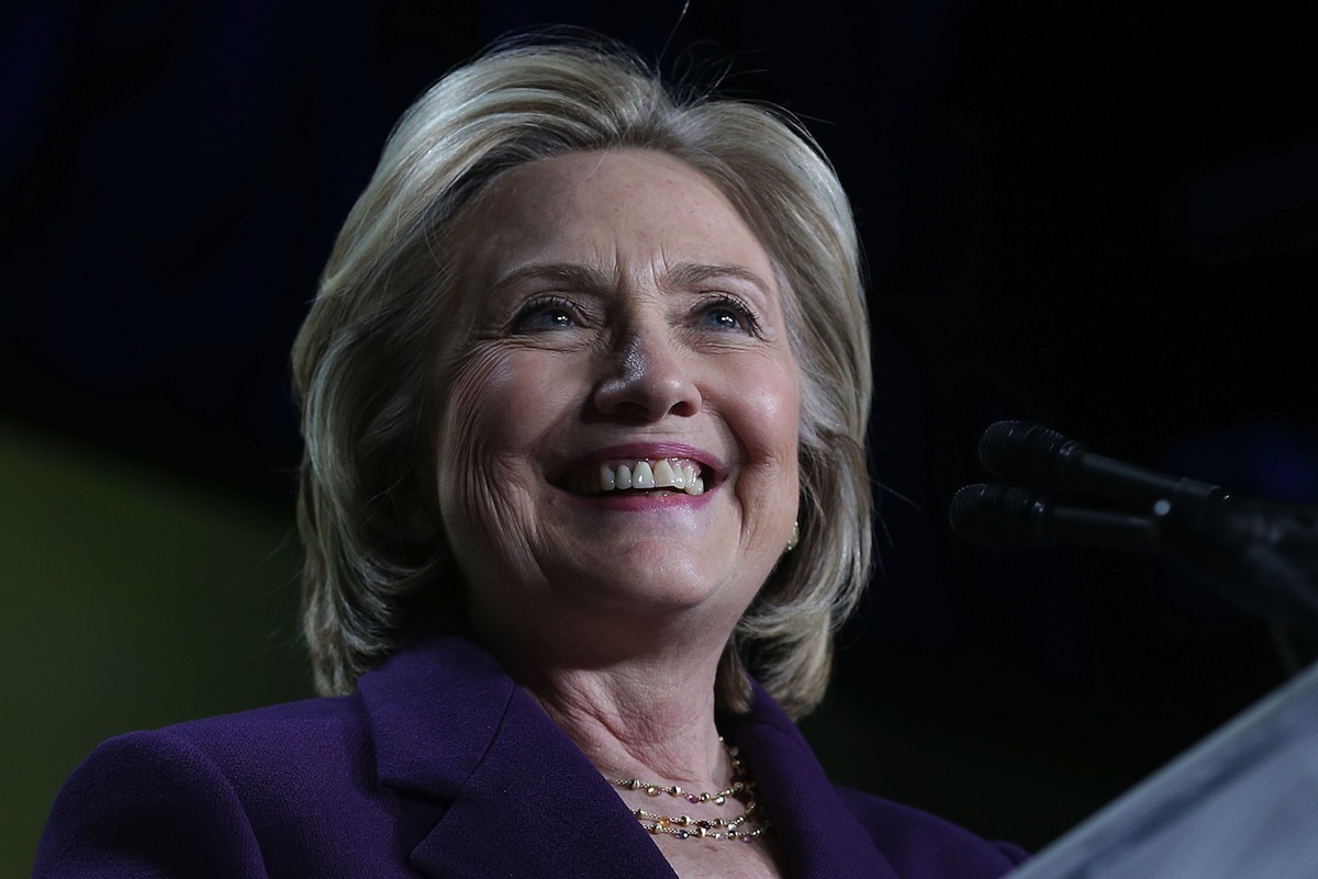 Hillary Clinton Receives Emily's List Award