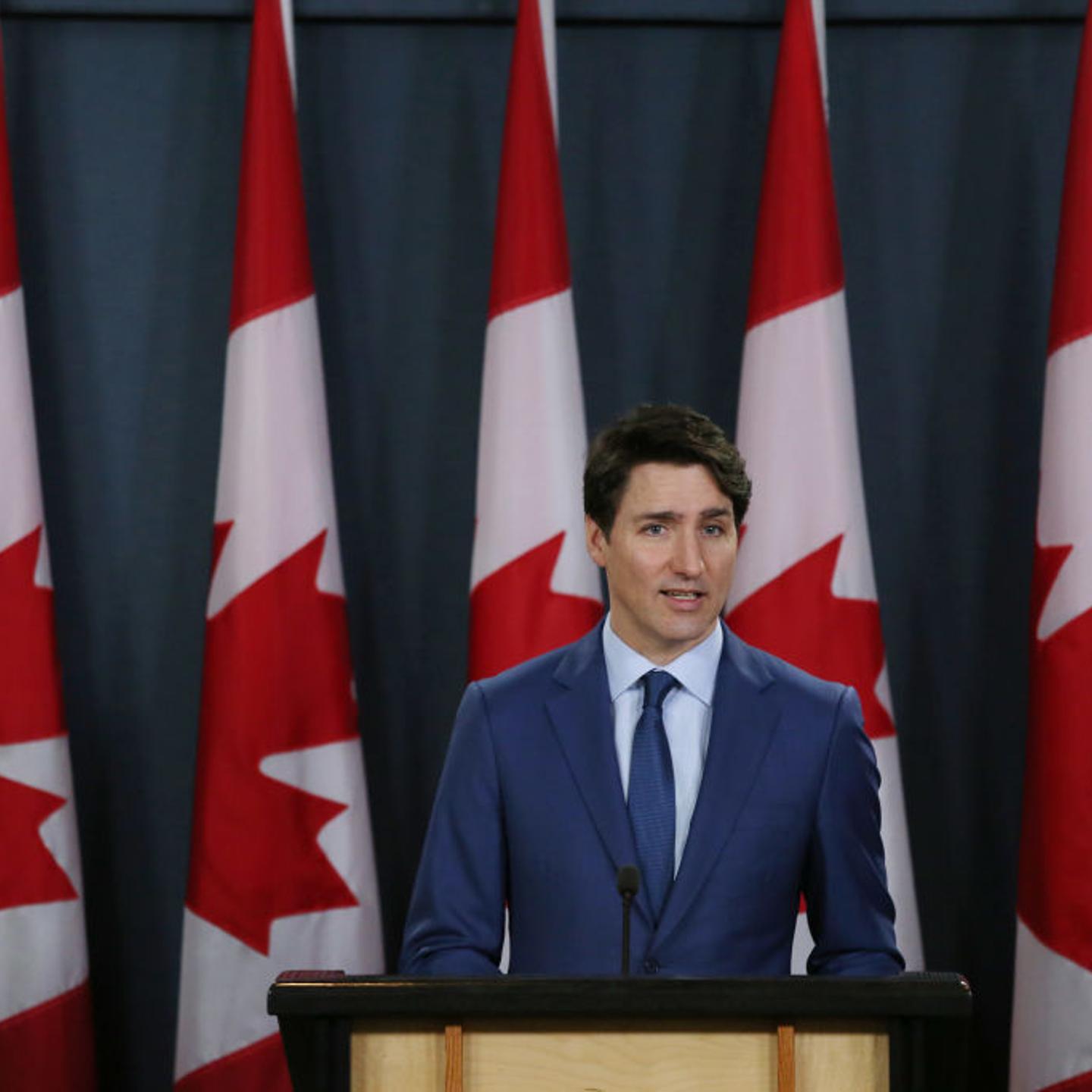 Canadian Prime Minister Justin Trudeau Holds Press Conference To Address Corruption Scandal