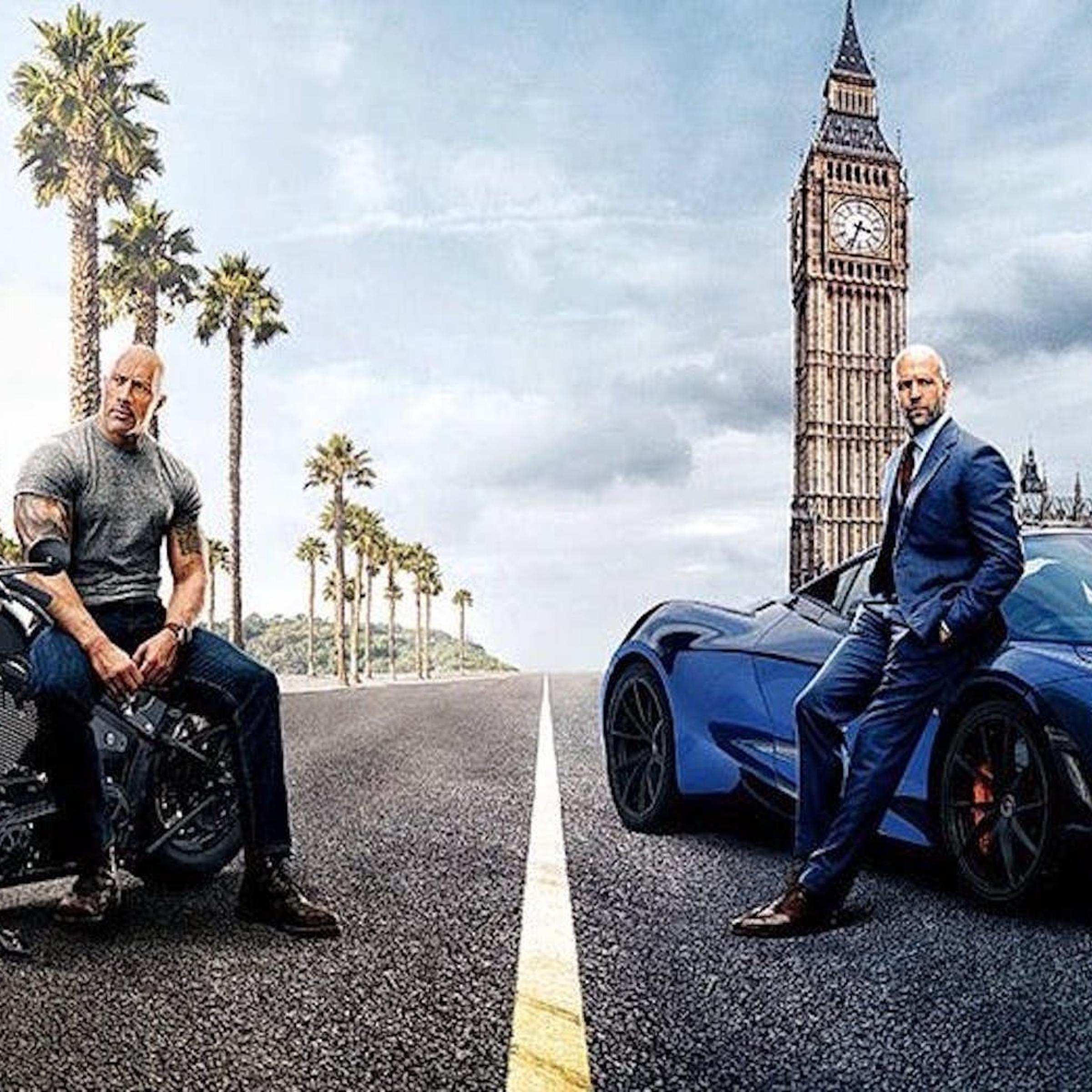 Dwayne Johnson and Jason Statham in 'Fast & Furious Presents: Hobbs & Shaw'