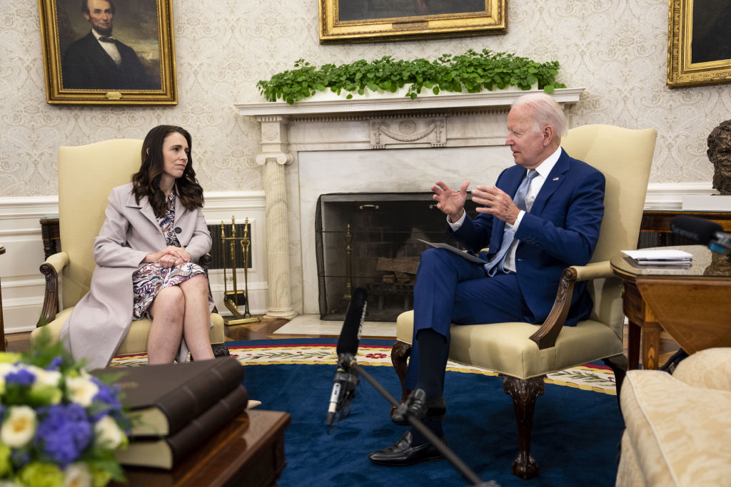 President Biden Meets New Zealand Prime Minister Jacinda Ardern