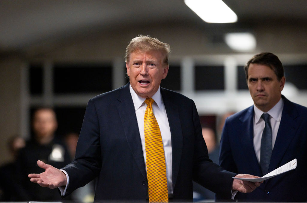 Former President Donald Trump's Hush Money Trial Continues In New York