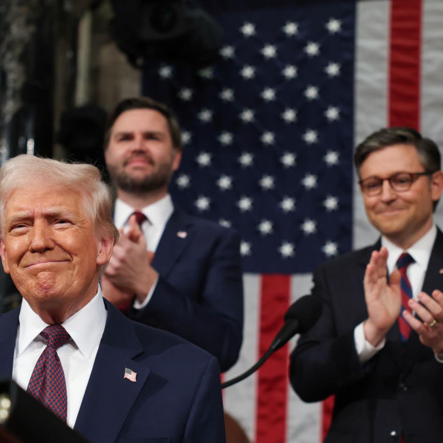 Donald Trump Delivers Joint Address To Congress